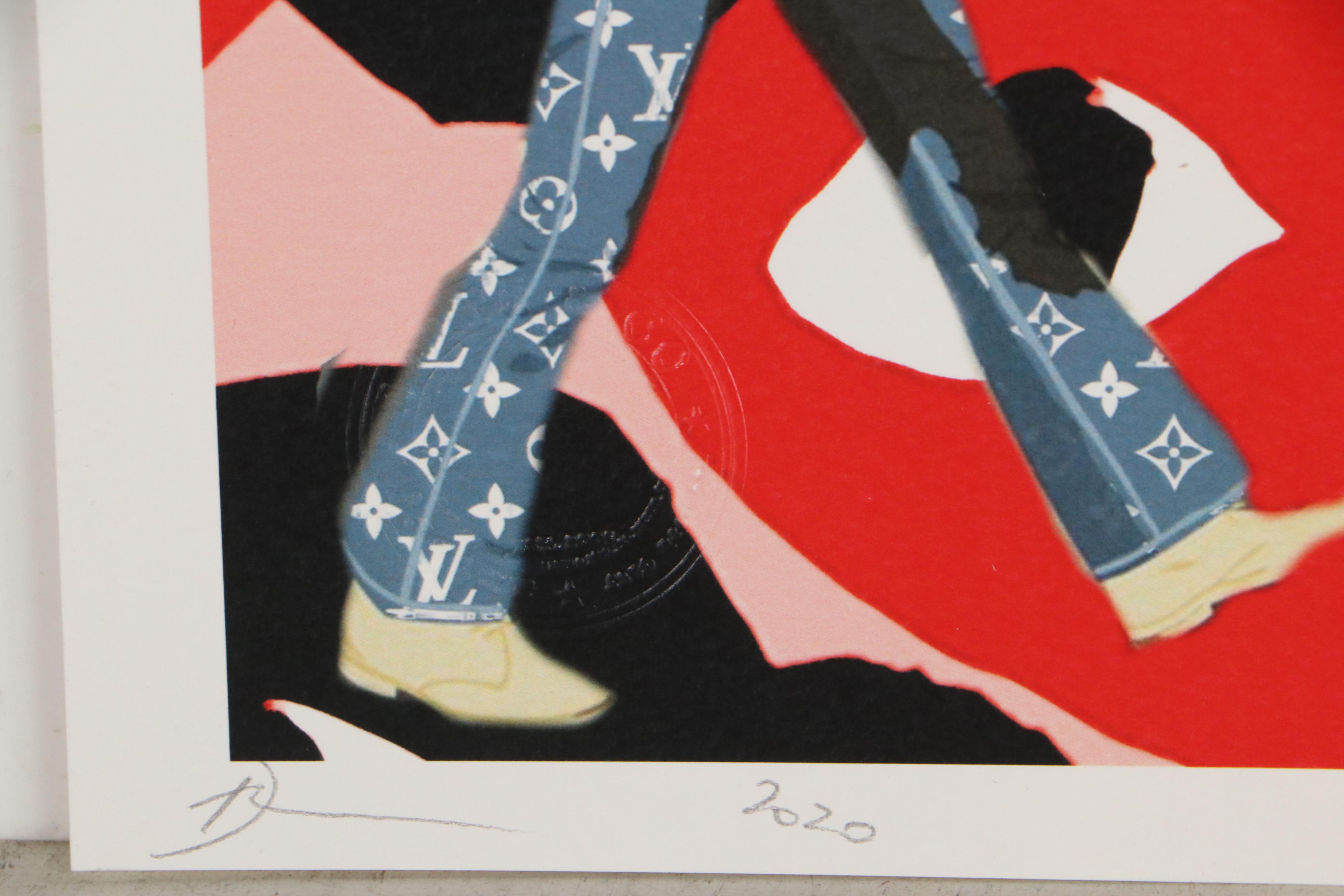 Death NYC Pop Art Graphic Print of The Beatles, 2020