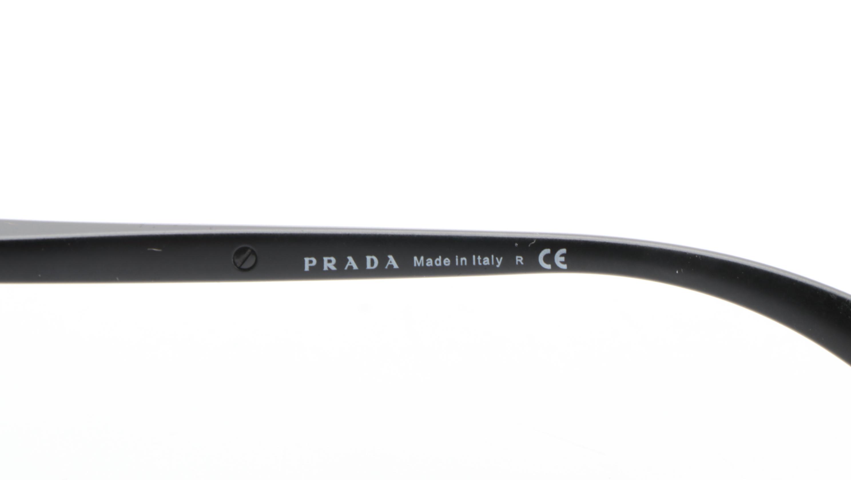 Prada Linea Rossa SPS 50N Rectangular Sunglasses with Case