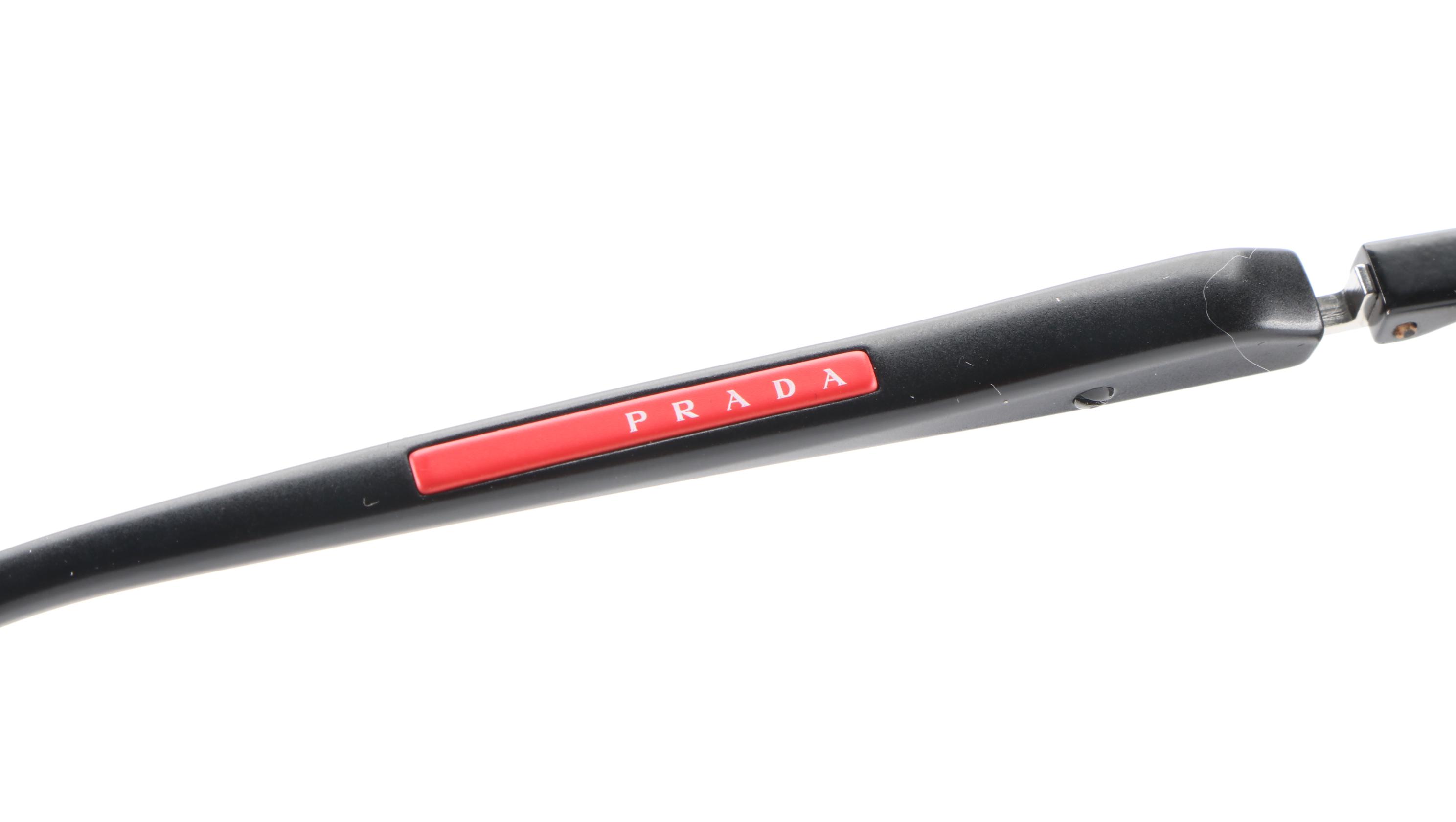 Prada Linea Rossa SPS 50N Rectangular Sunglasses with Case