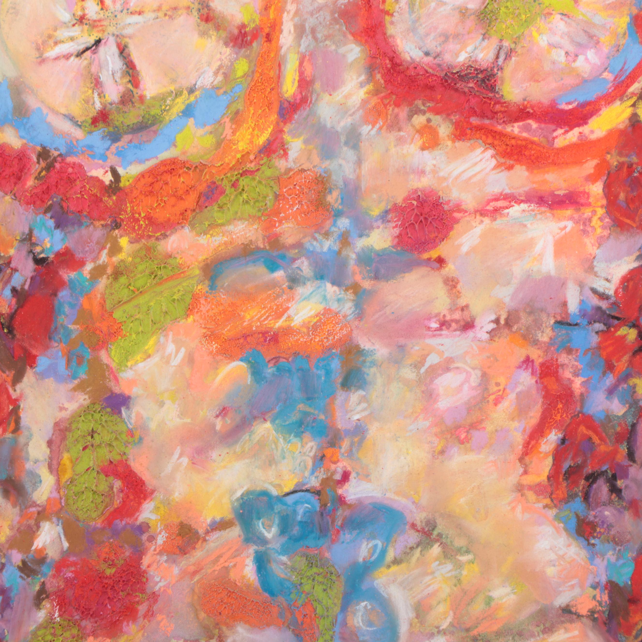 Sarah Roush Abstract Mixed Media Painting