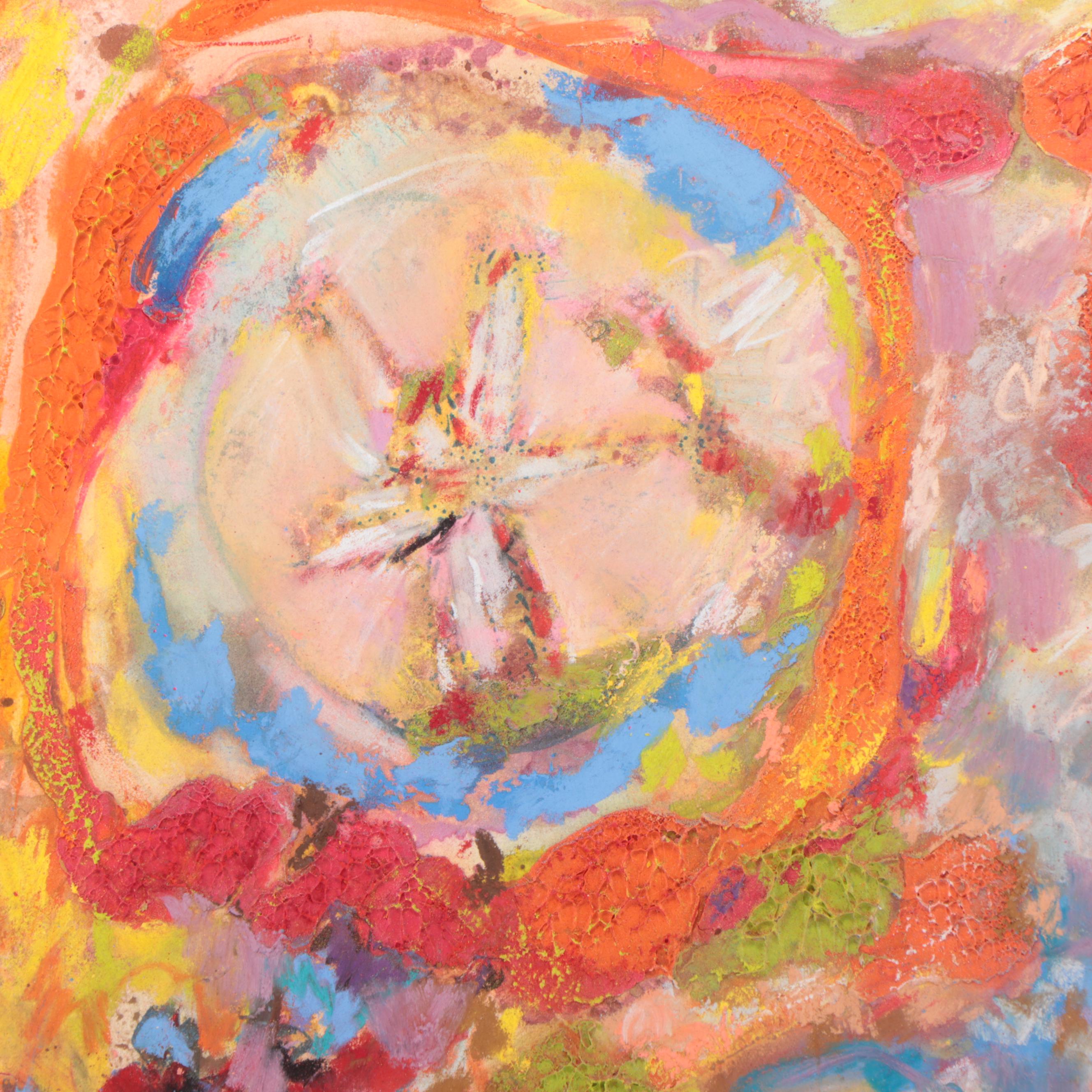 Sarah Roush Abstract Mixed Media Painting