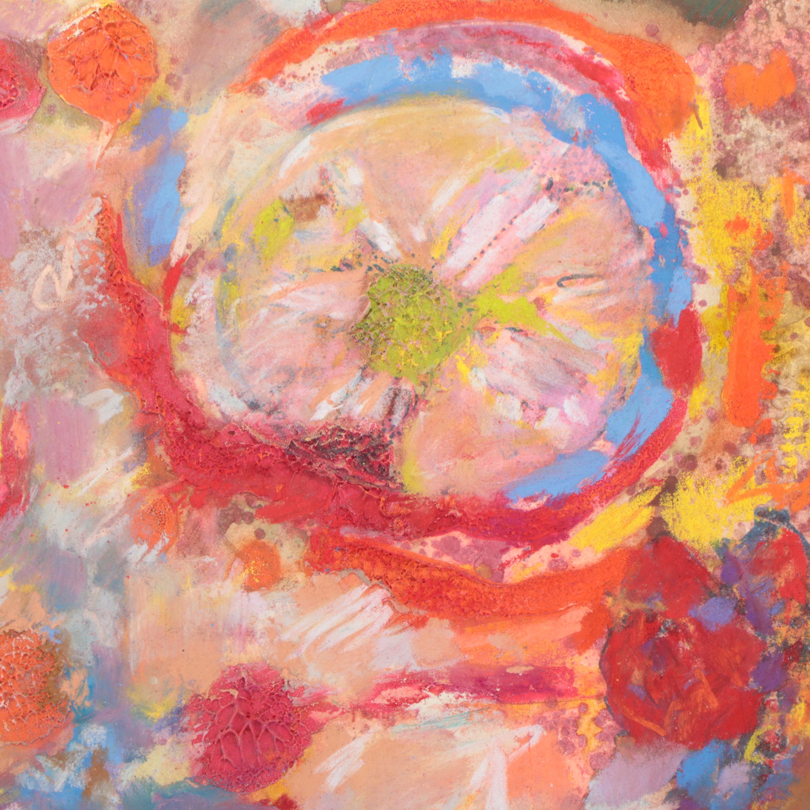 Sarah Roush Abstract Mixed Media Painting