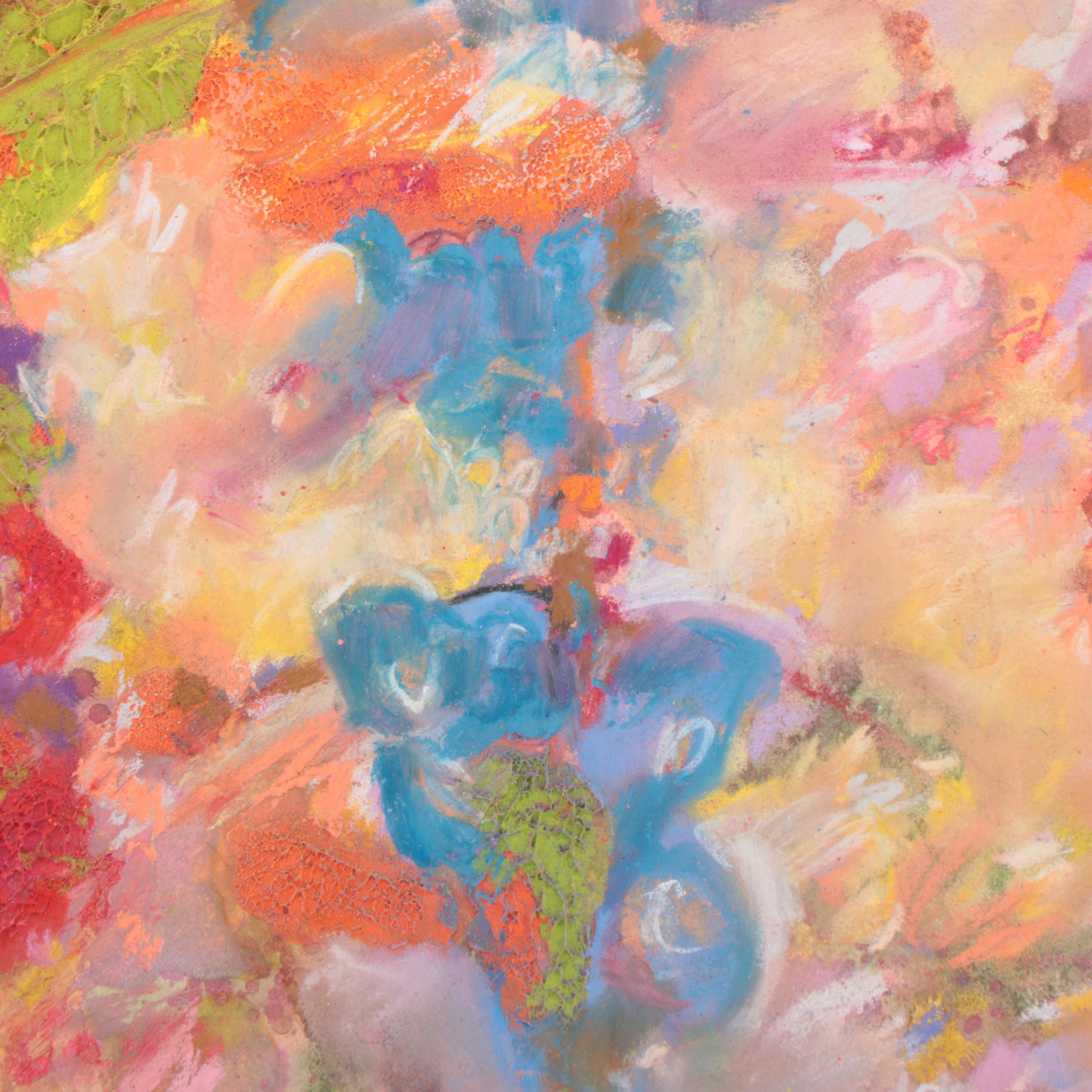 Sarah Roush Abstract Mixed Media Painting