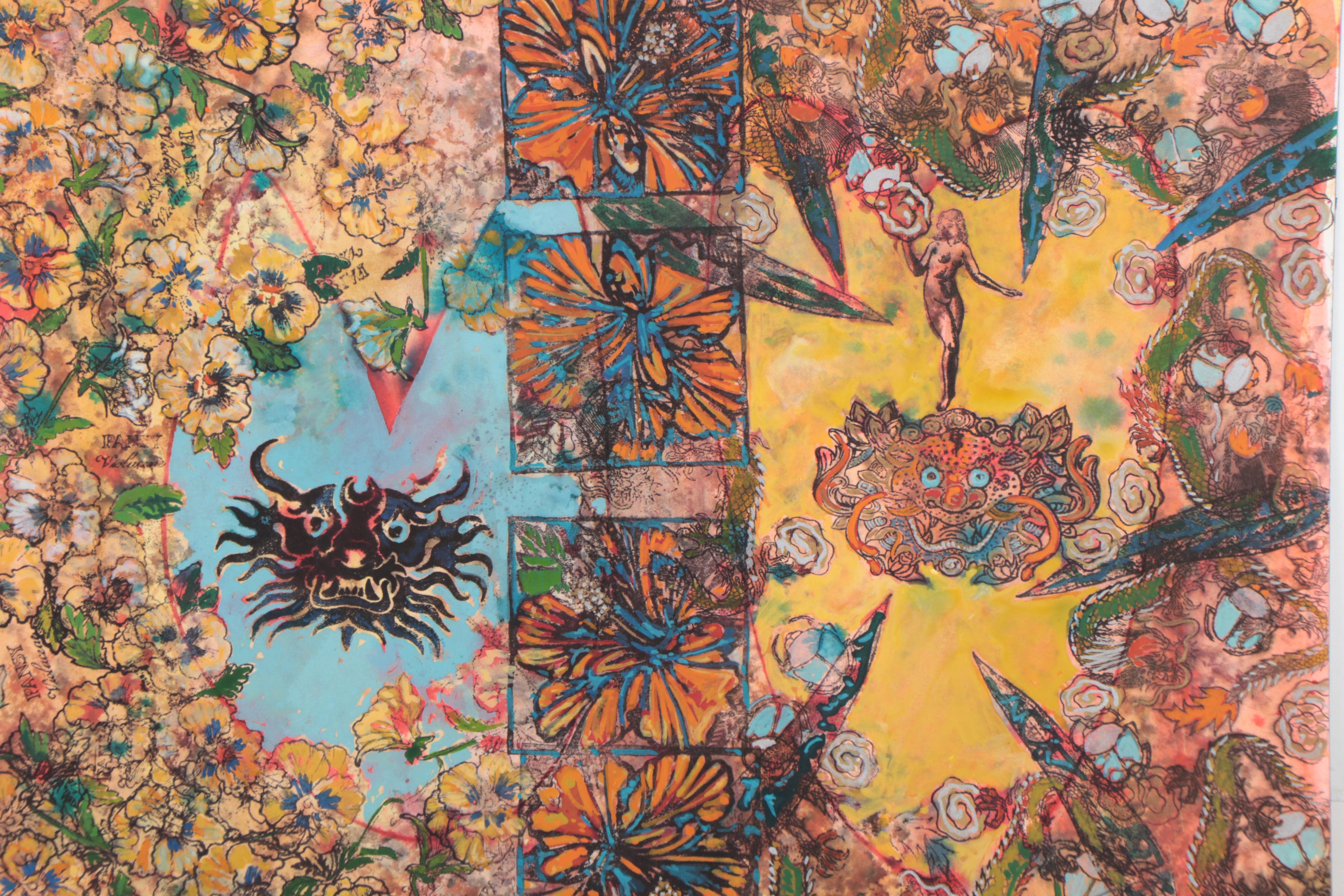 Sarah Roush Mixed Media Painting