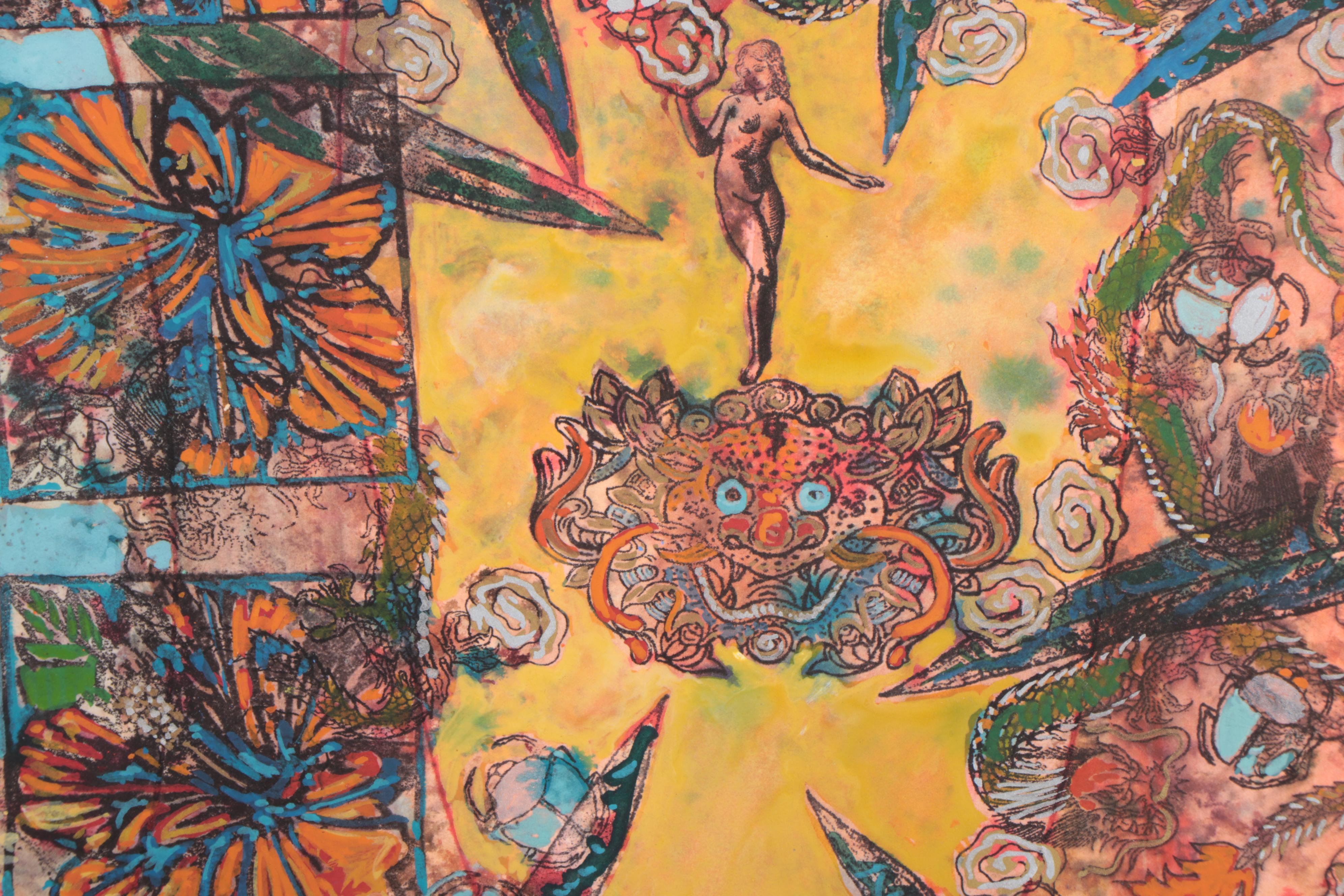 Sarah Roush Mixed Media Painting