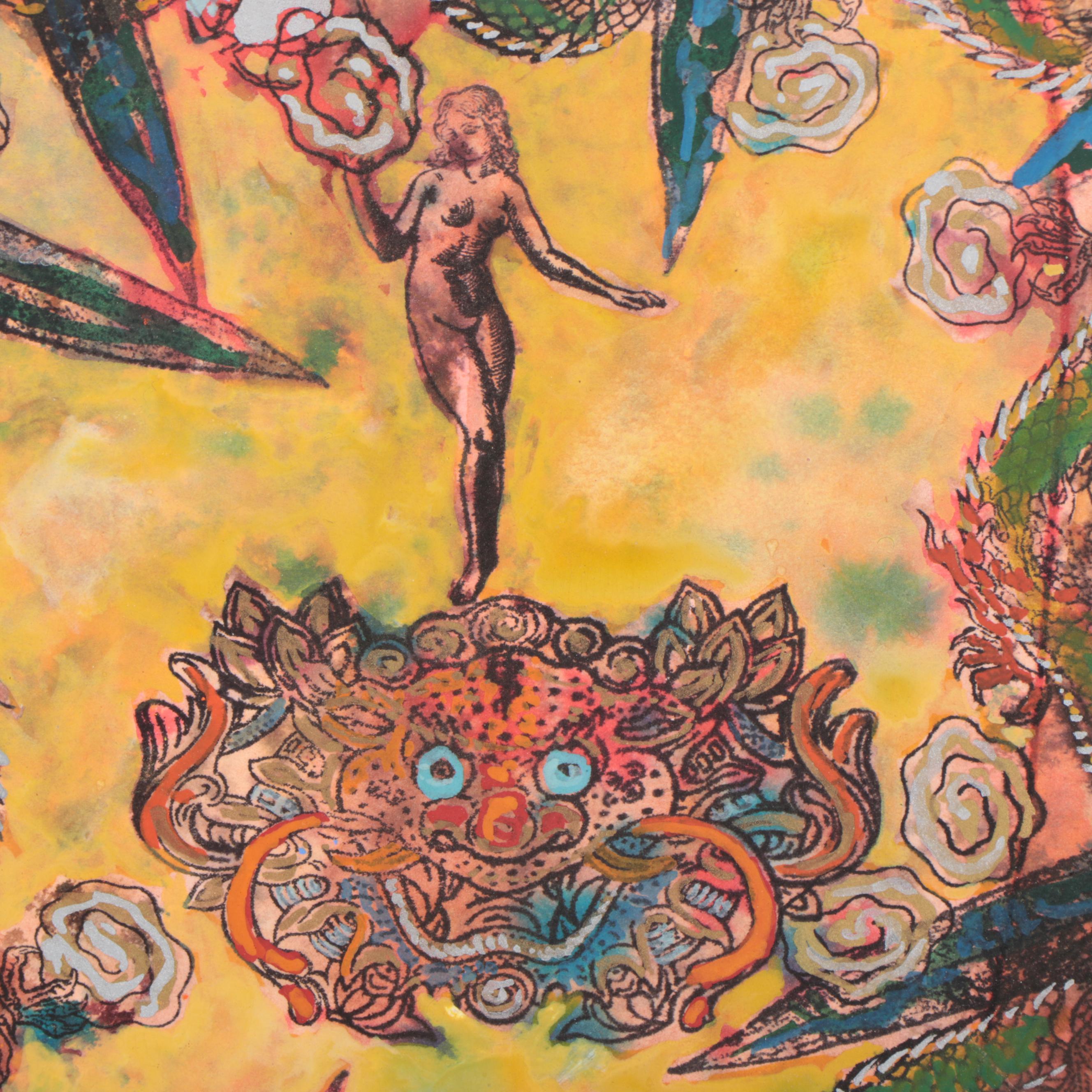 Sarah Roush Mixed Media Painting