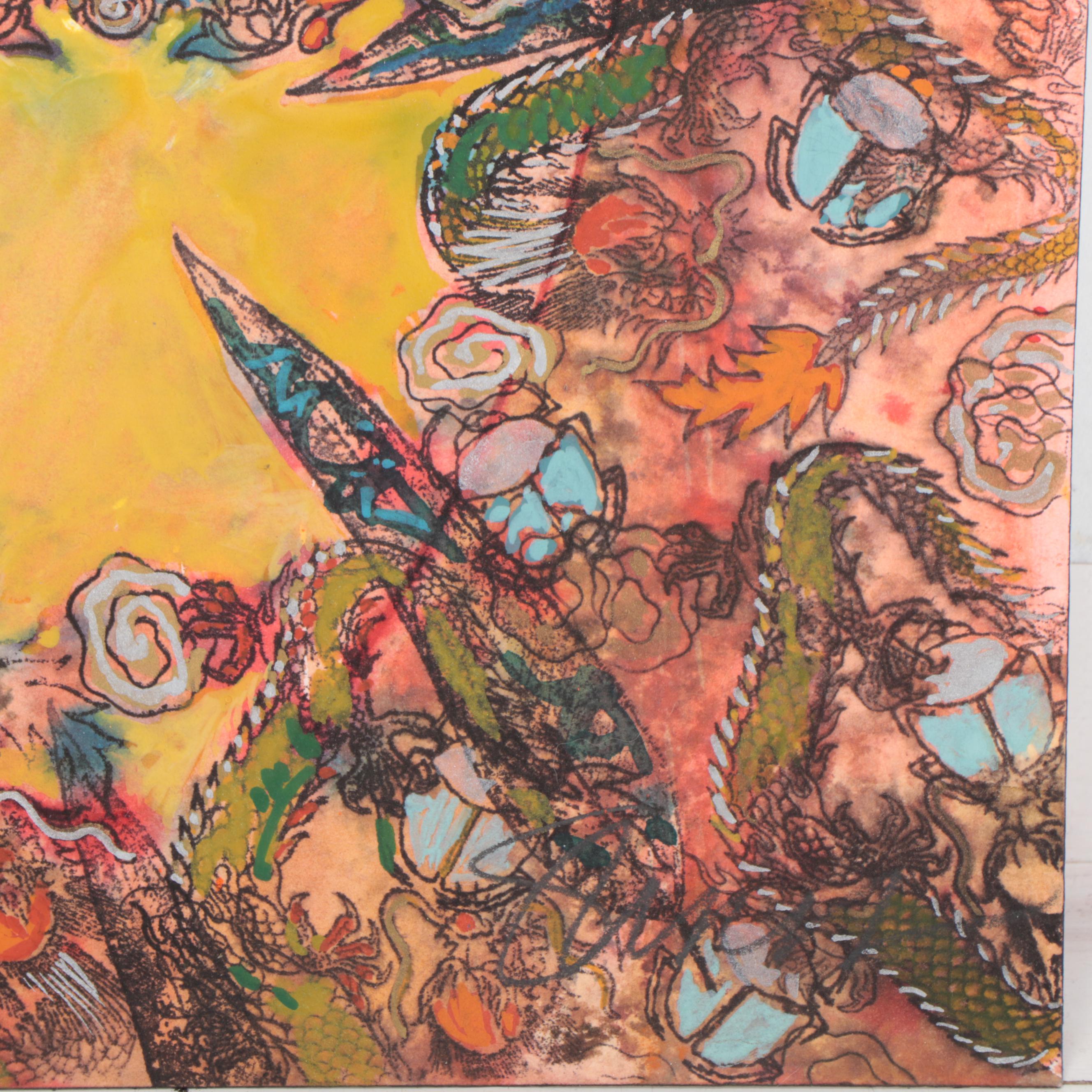 Sarah Roush Mixed Media Painting