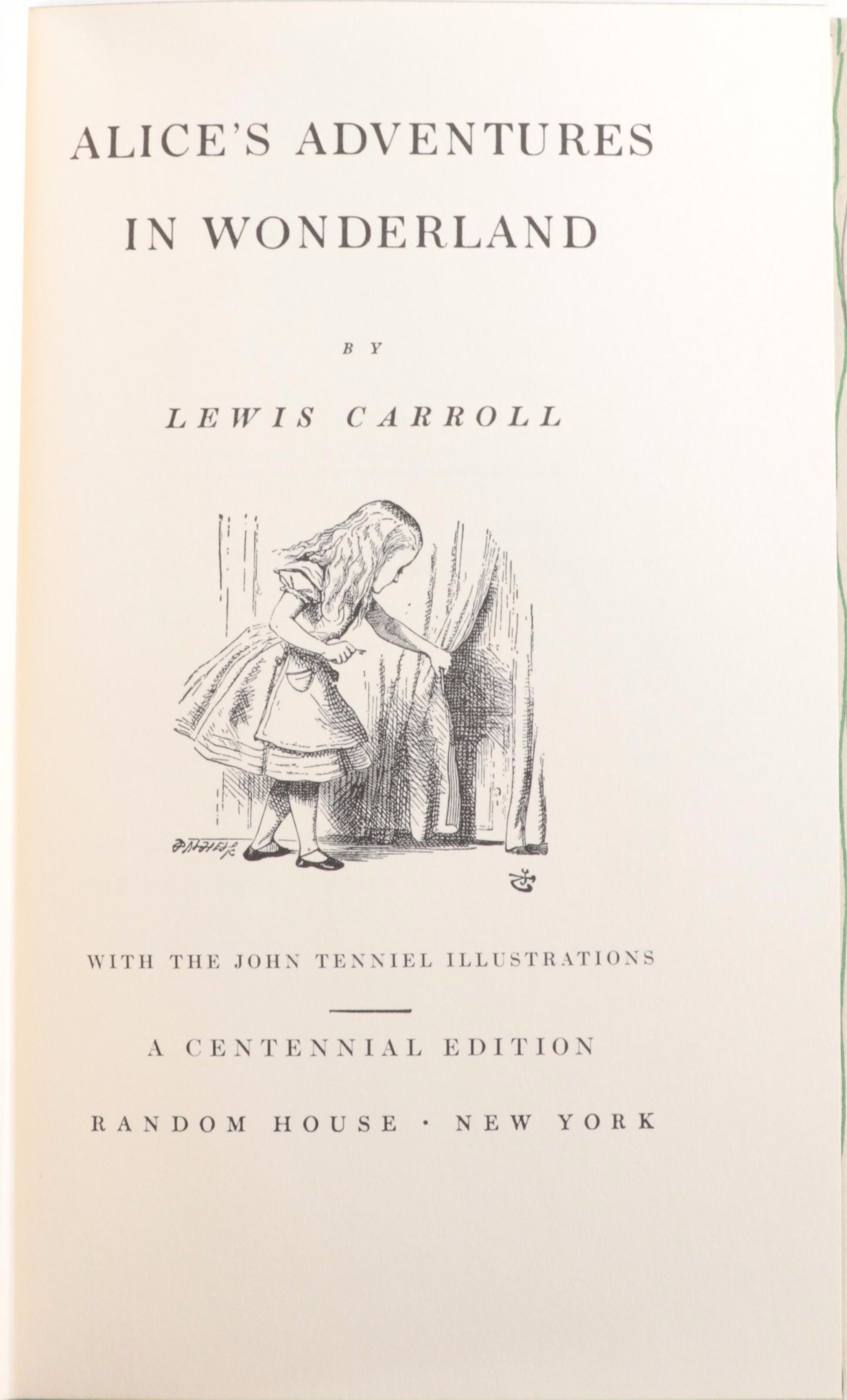 "Alice's Adventures in Wonderland" and "Through the Looking-Glass" Box Set, 1965