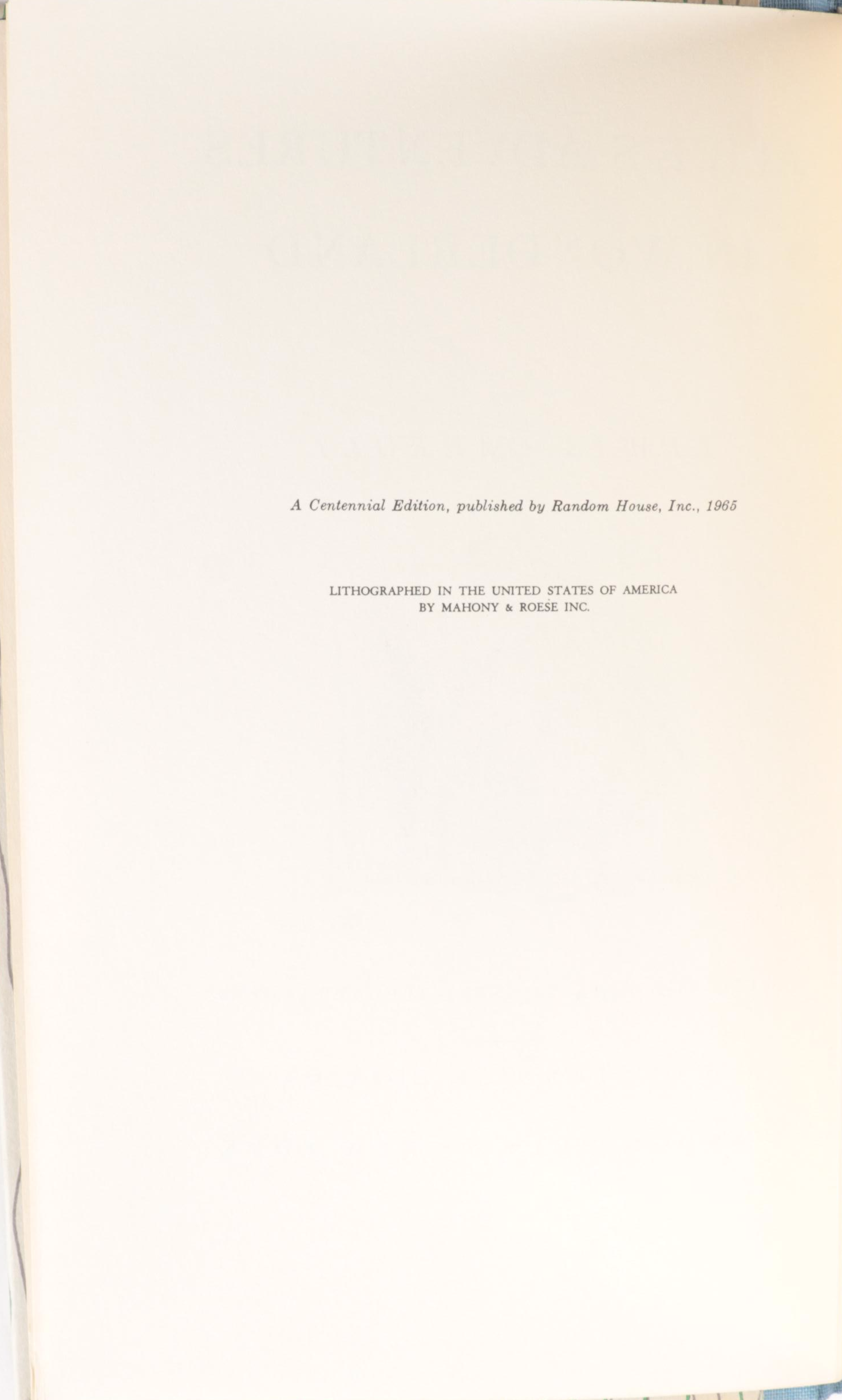 "Alice's Adventures in Wonderland" and "Through the Looking-Glass" Box Set, 1965