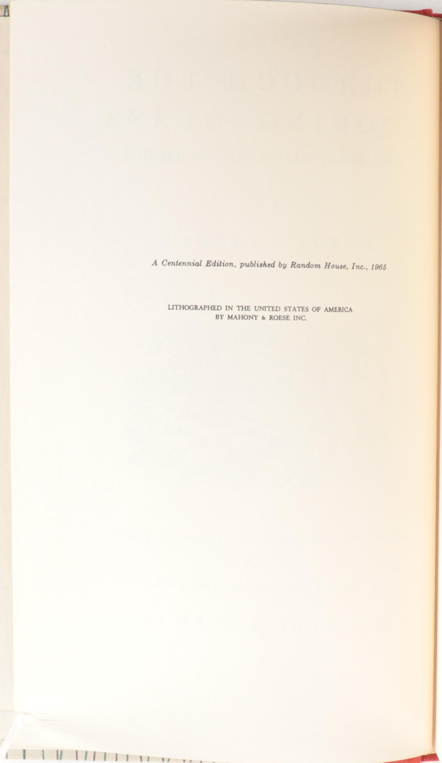 "Alice's Adventures in Wonderland" and "Through the Looking-Glass" Box Set, 1965