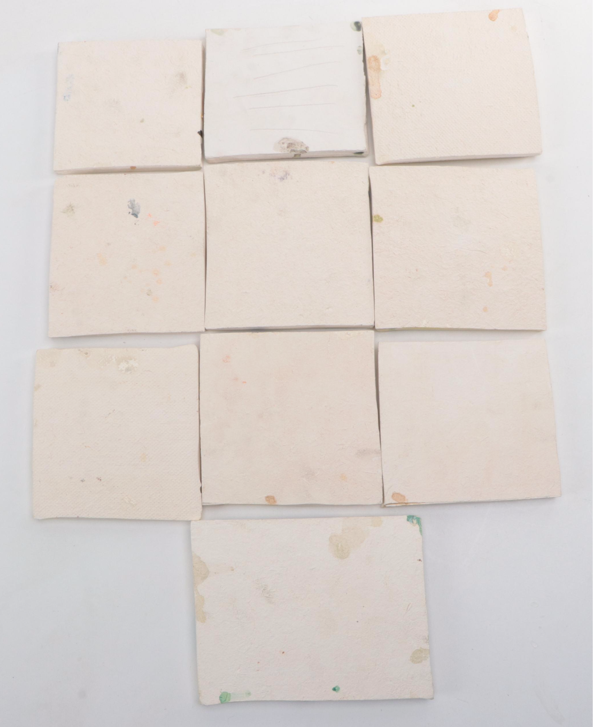 Sarah Roush Abstract Ceramic Sculptural Tiles