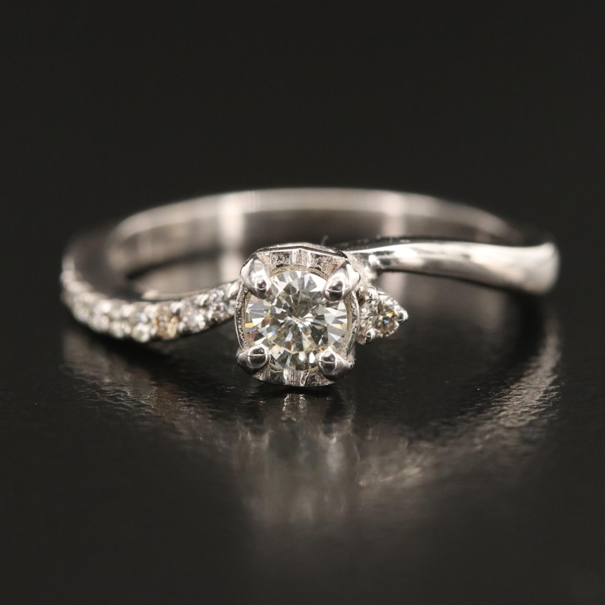 14K 0.30 CTW Diamond Ring