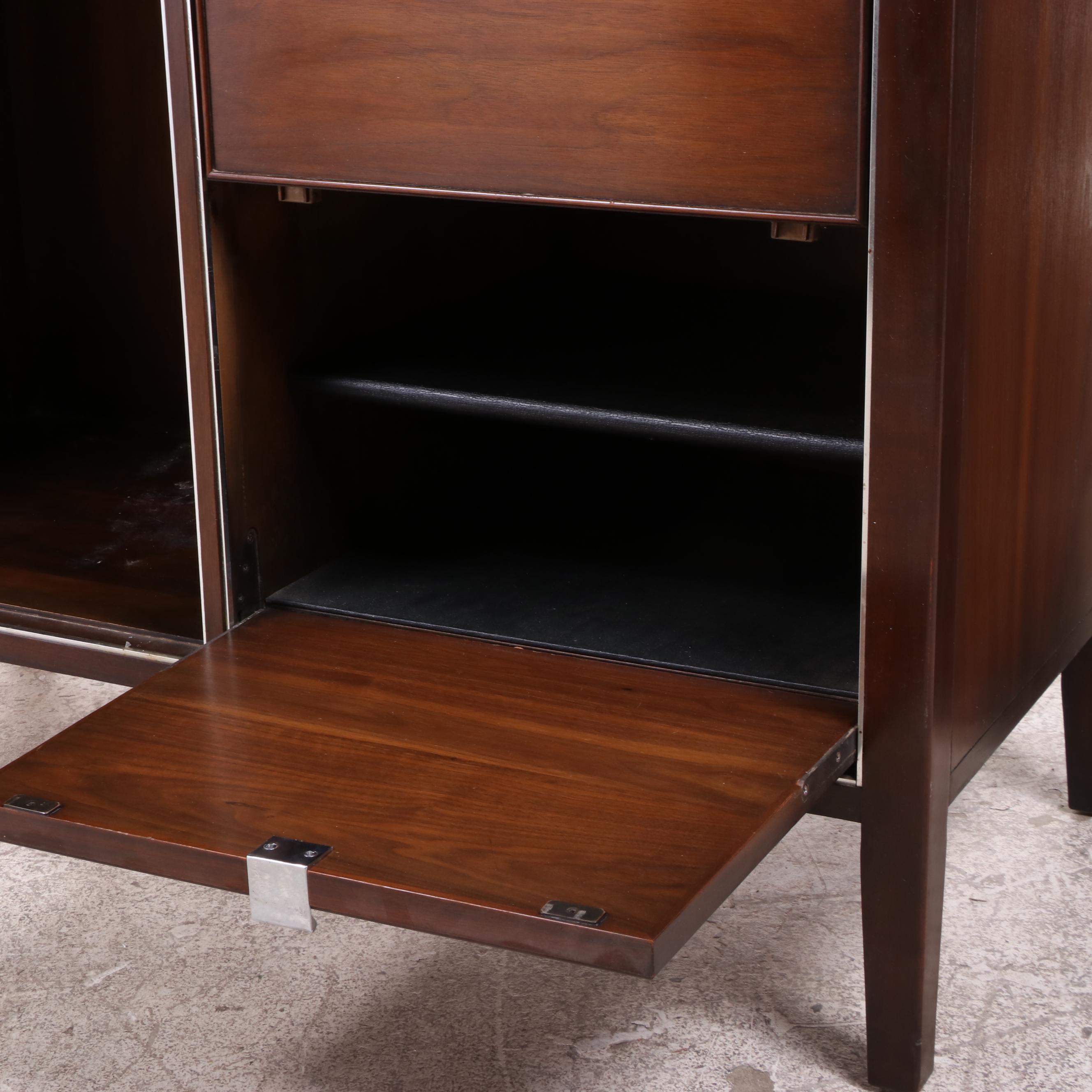 Drexel "Viewpoint 70" Mid Century Modern Walnut Gentleman's Chest