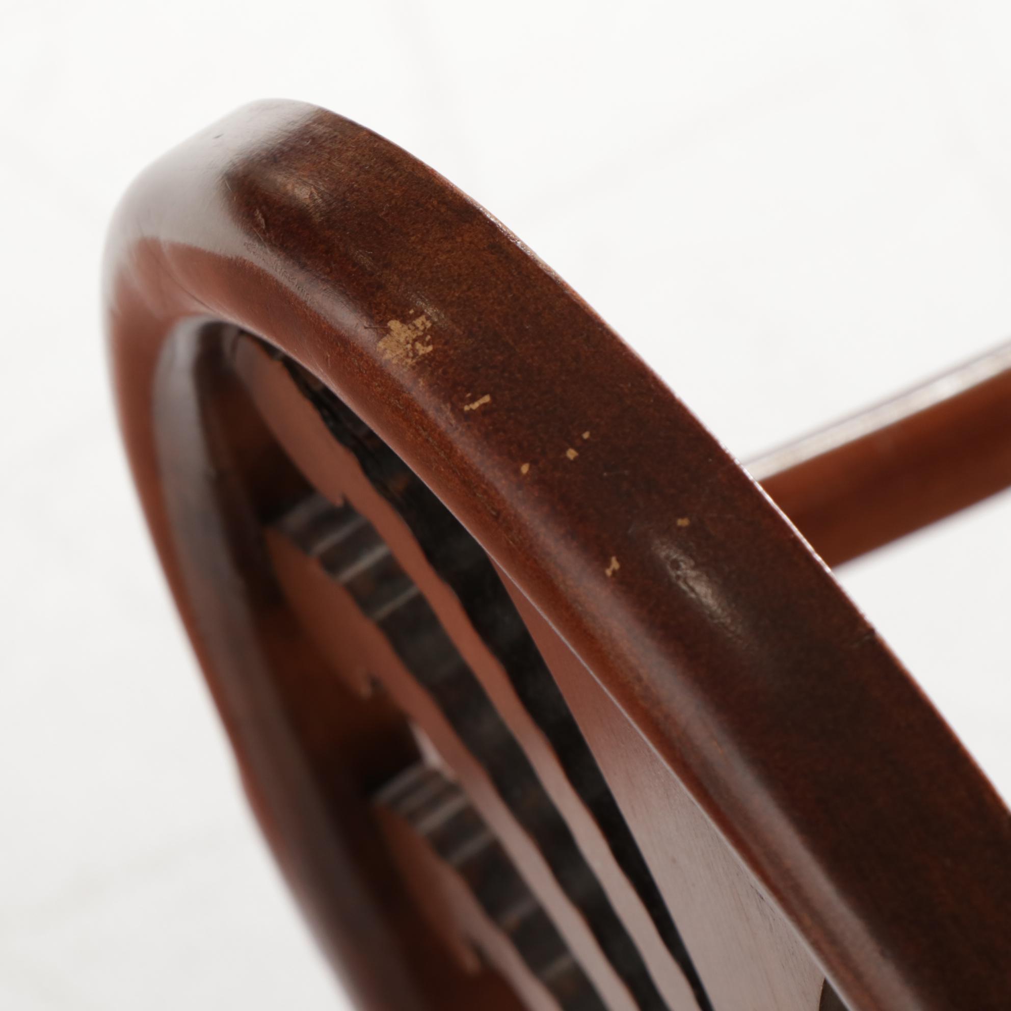 Ten Hepplewhite Style Mahogany Prince of Wales Featherback Dining Chairs