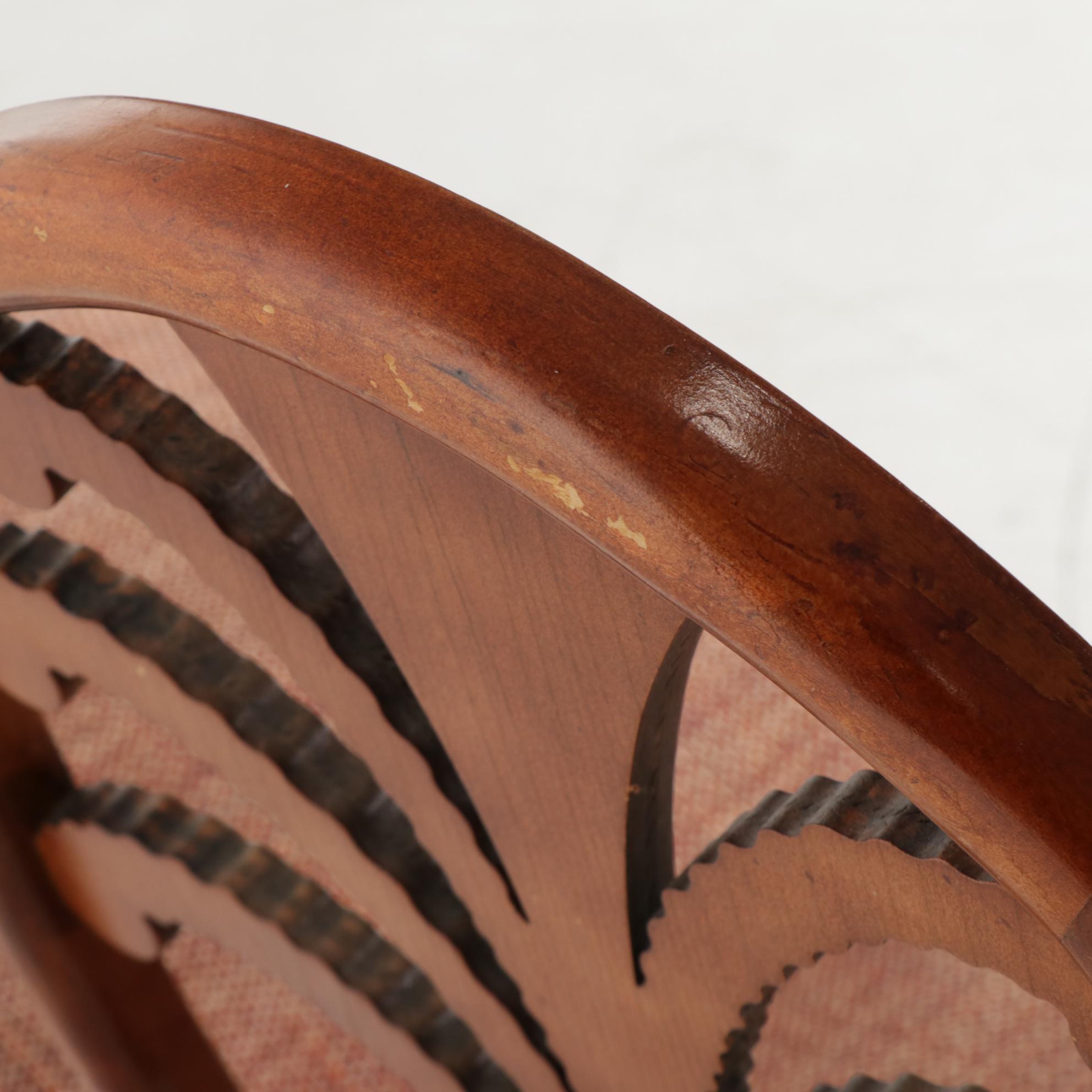 Ten Hepplewhite Style Mahogany Prince of Wales Featherback Dining Chairs