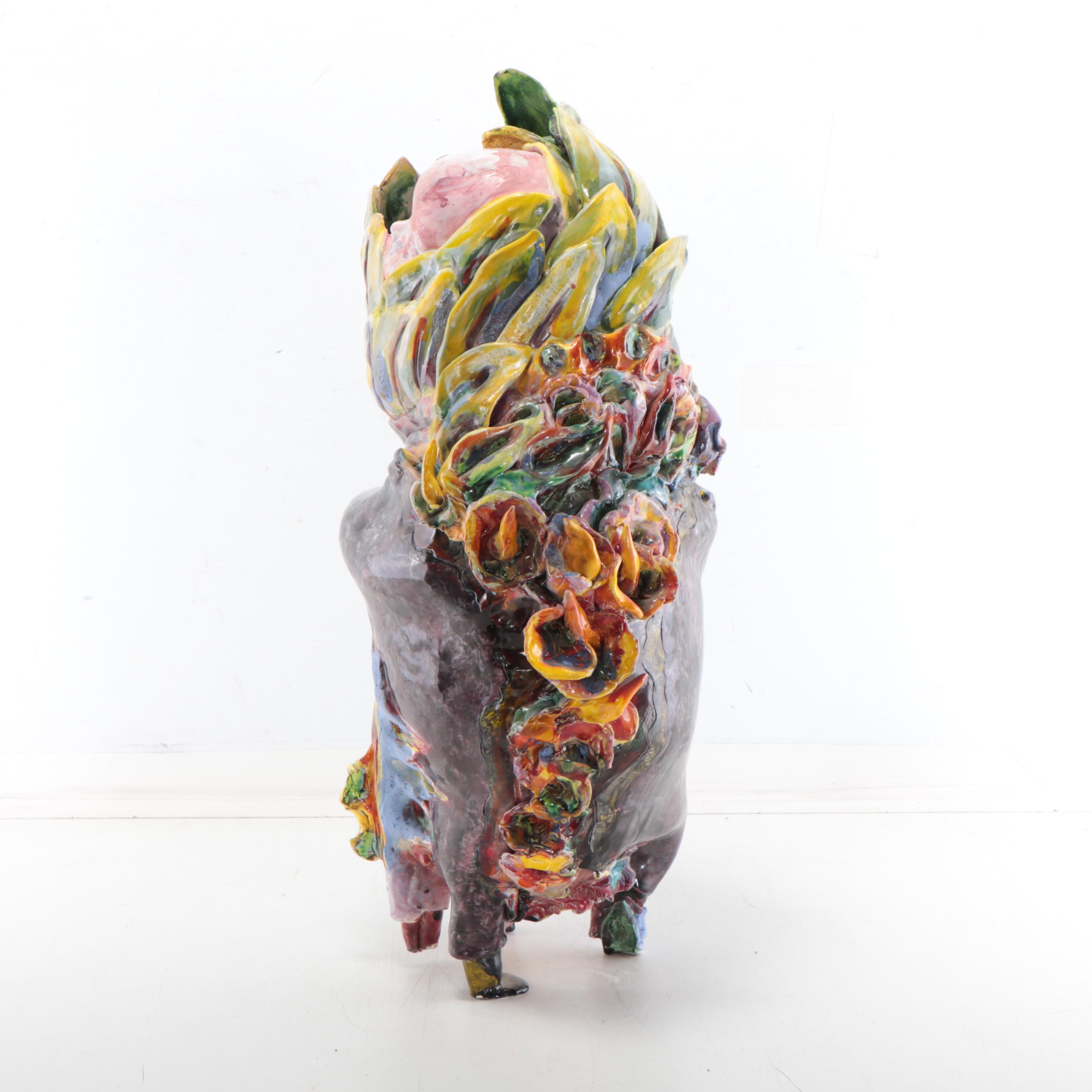 Sarah Roush Surreal Ceramic Sculpture