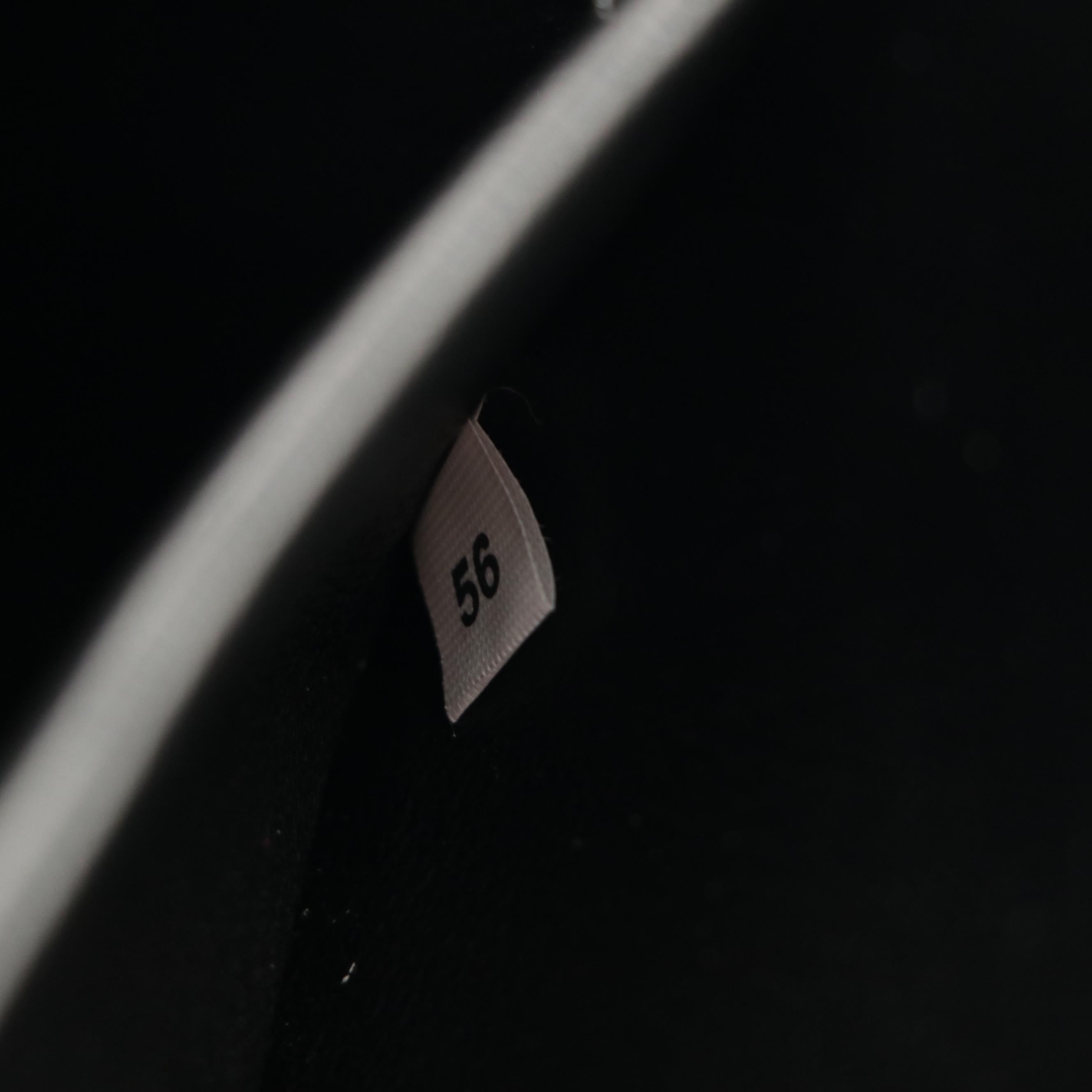 Prada Medium Wristlet Zip Clutch in Printed Black Saffiano Leather with Strap