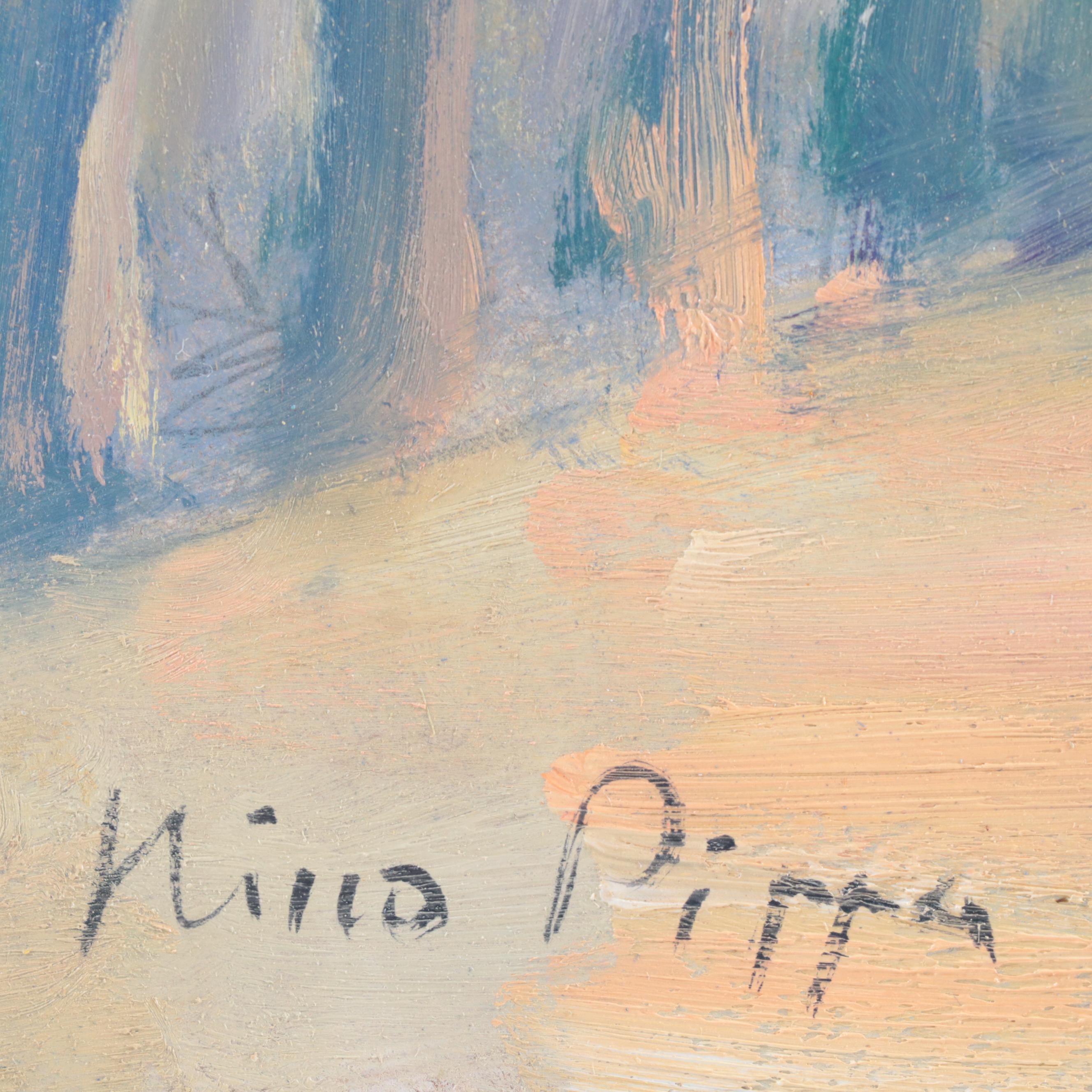 Nino Pippa Oil Painting "Paris - Tuileries Gardens," 2014