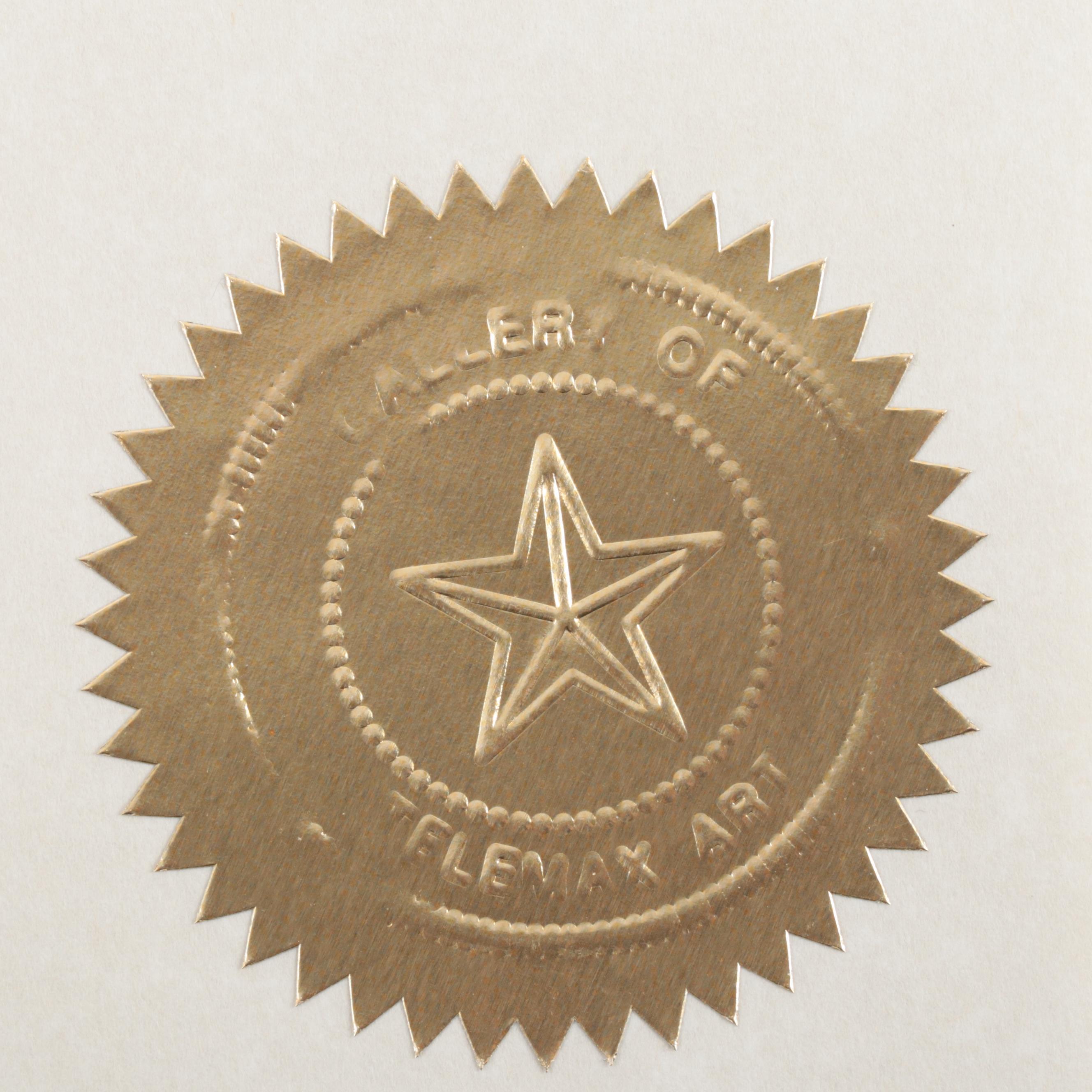 Nino Pippa Oil Painting "Paris - Tuileries Gardens," 2014