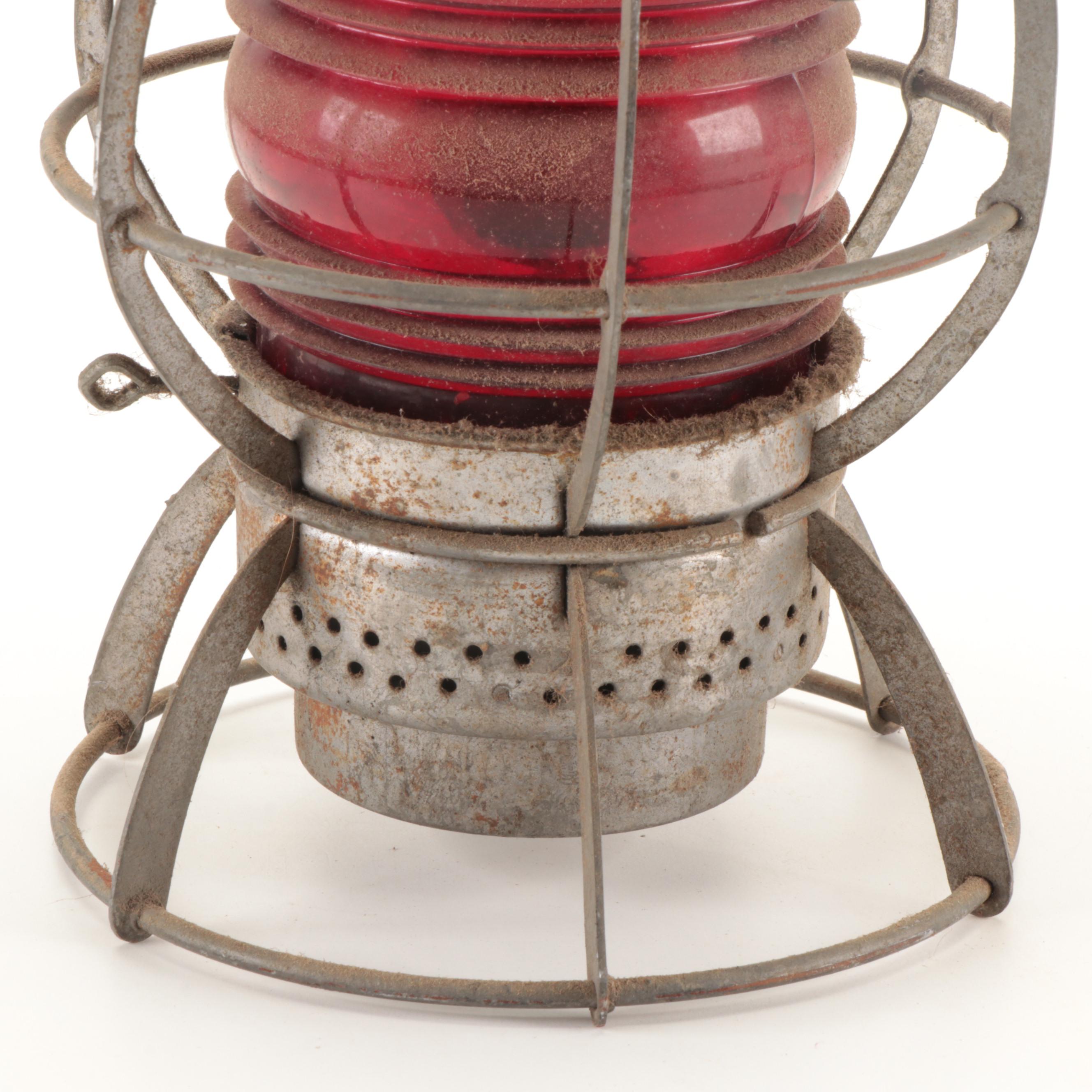 Dressel Railway Oil Lantern, Mid-20th Century