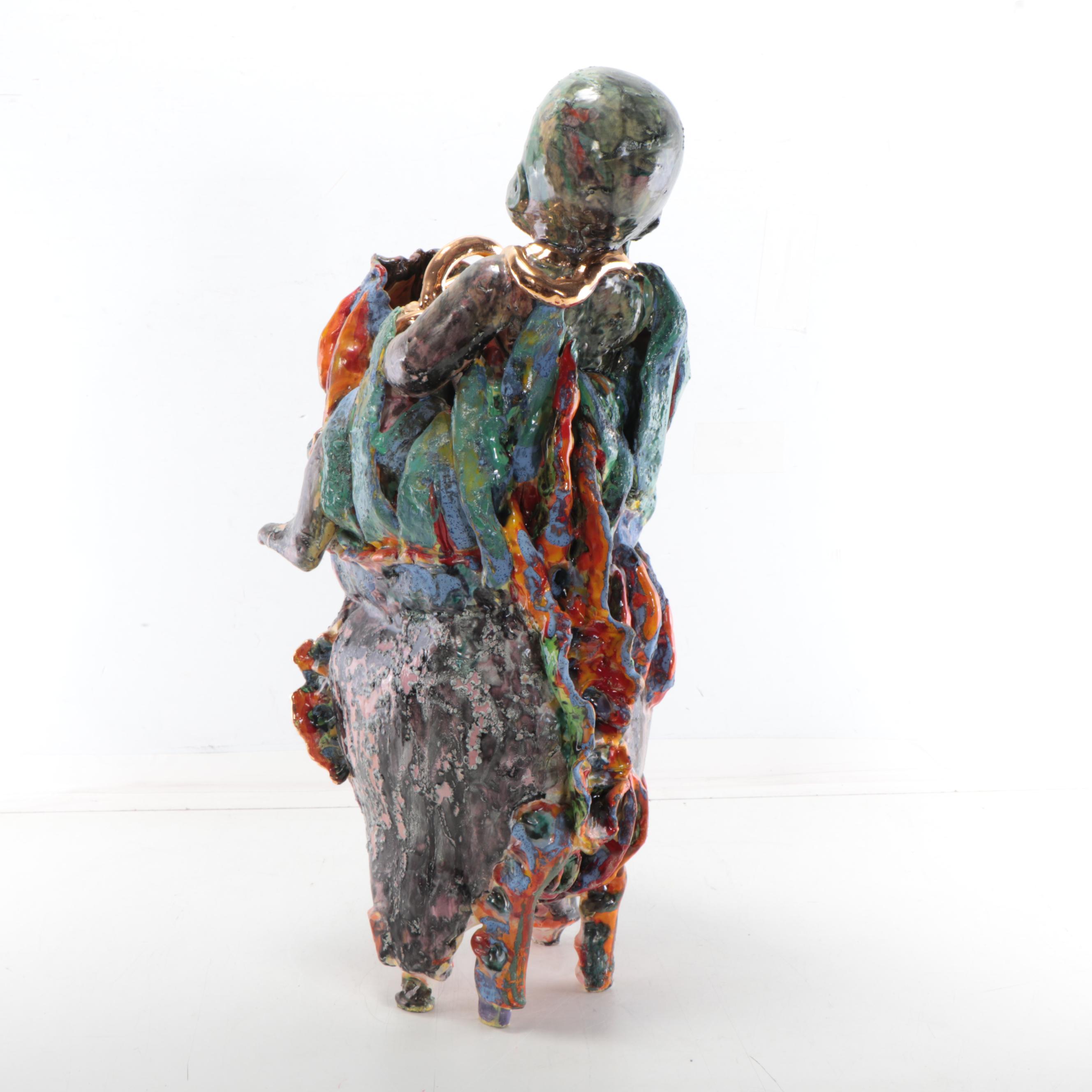 Sarah Roush Surreal Ceramic Sculpture