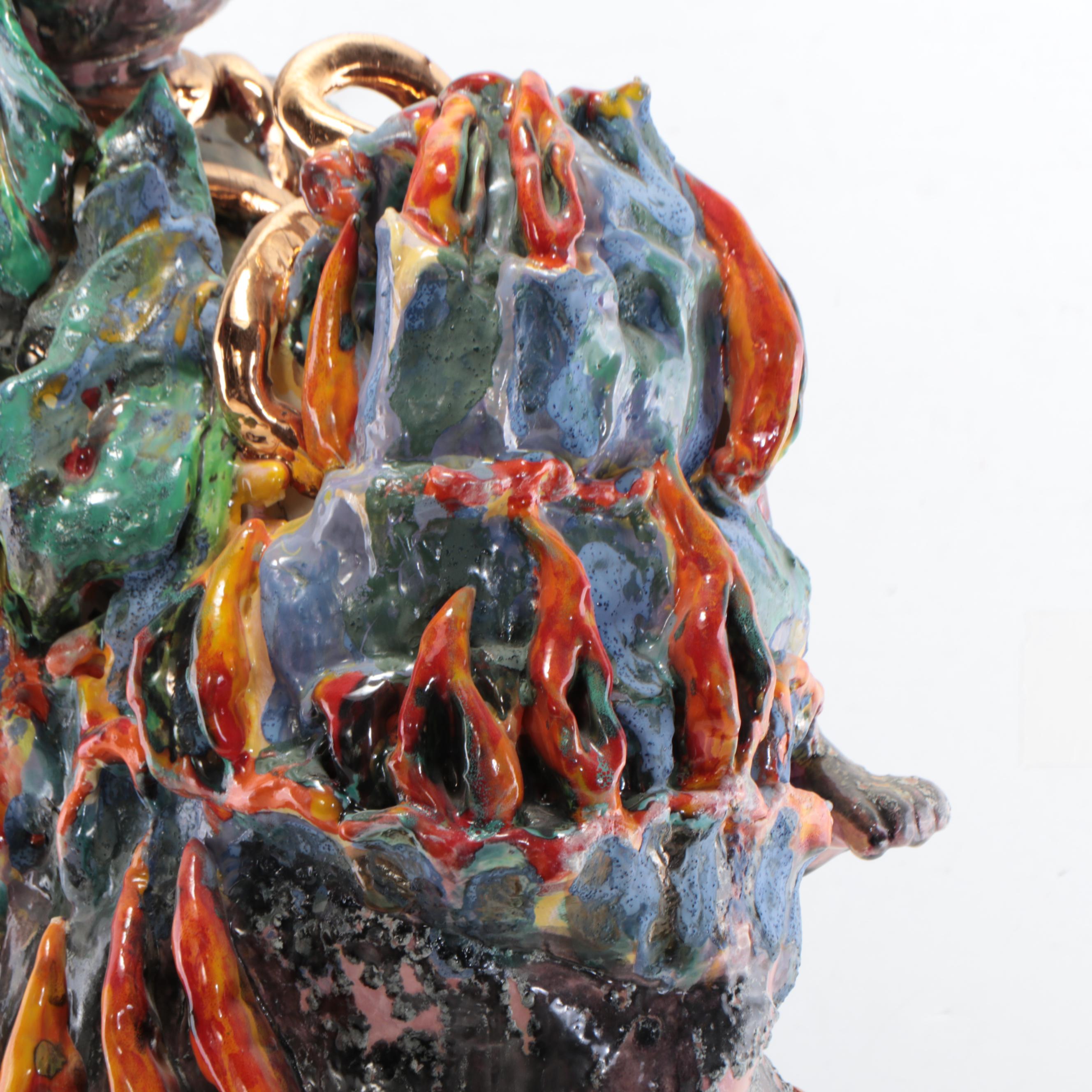 Sarah Roush Surreal Ceramic Sculpture