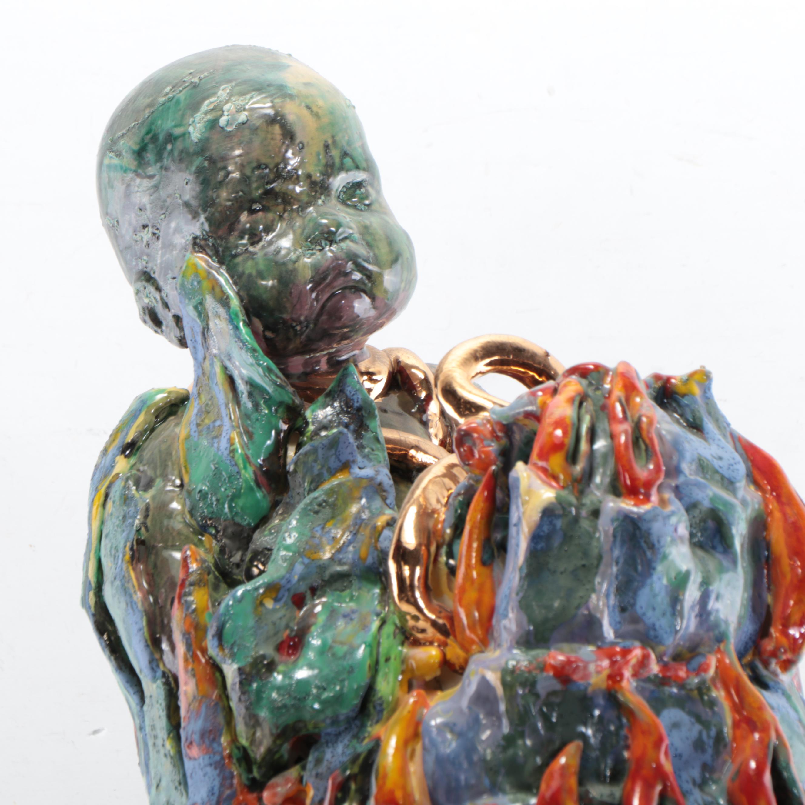 Sarah Roush Surreal Ceramic Sculpture