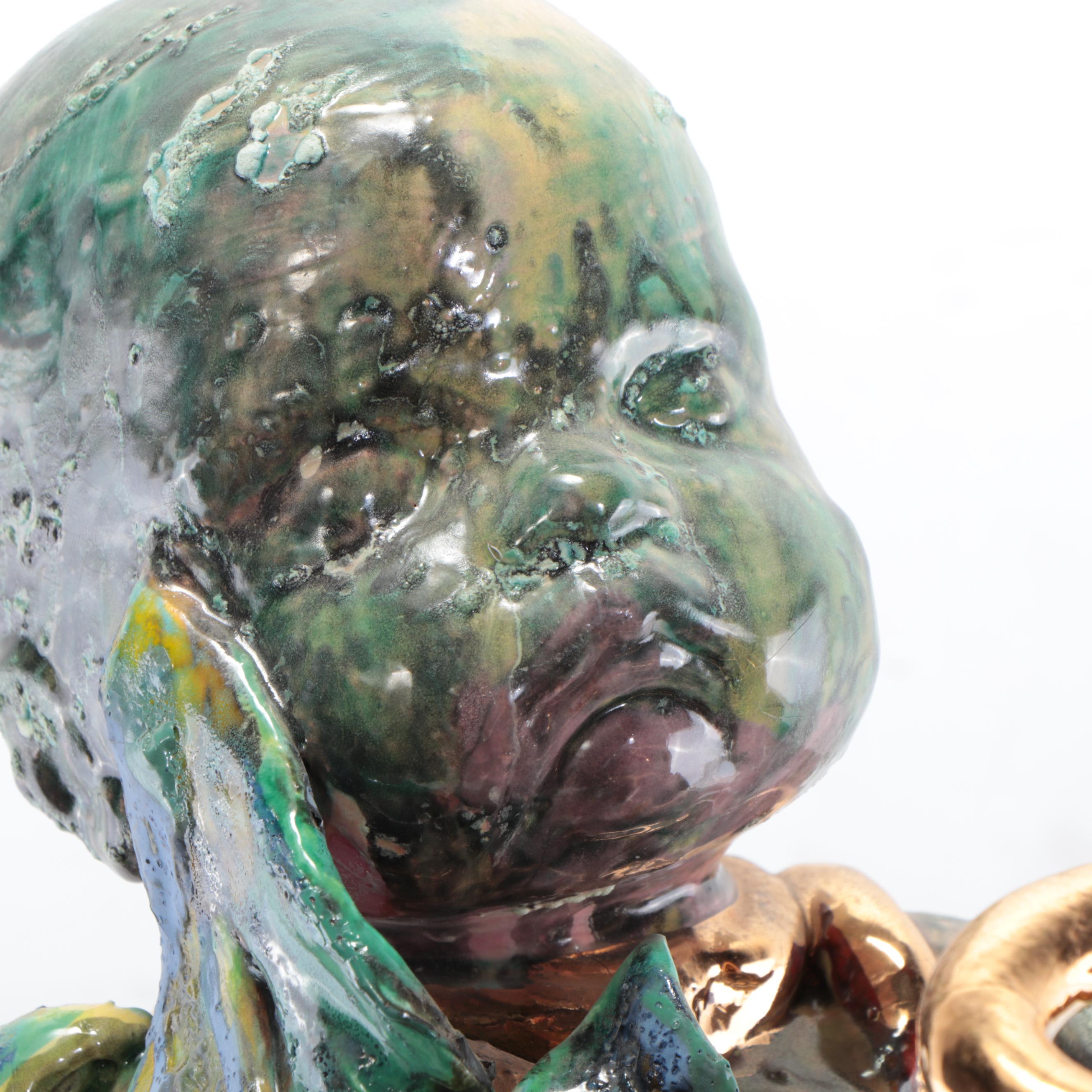 Sarah Roush Surreal Ceramic Sculpture