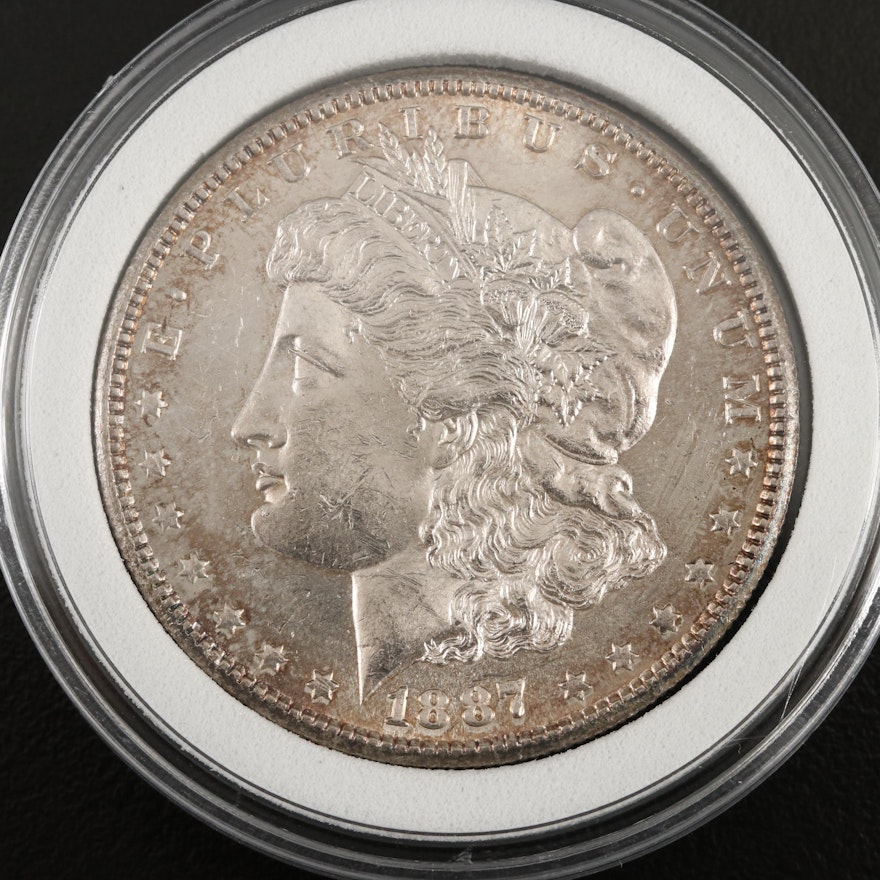 1887-S Morgan Silver Dollar