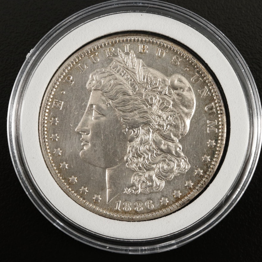 1886-O Morgan Silver Dollar