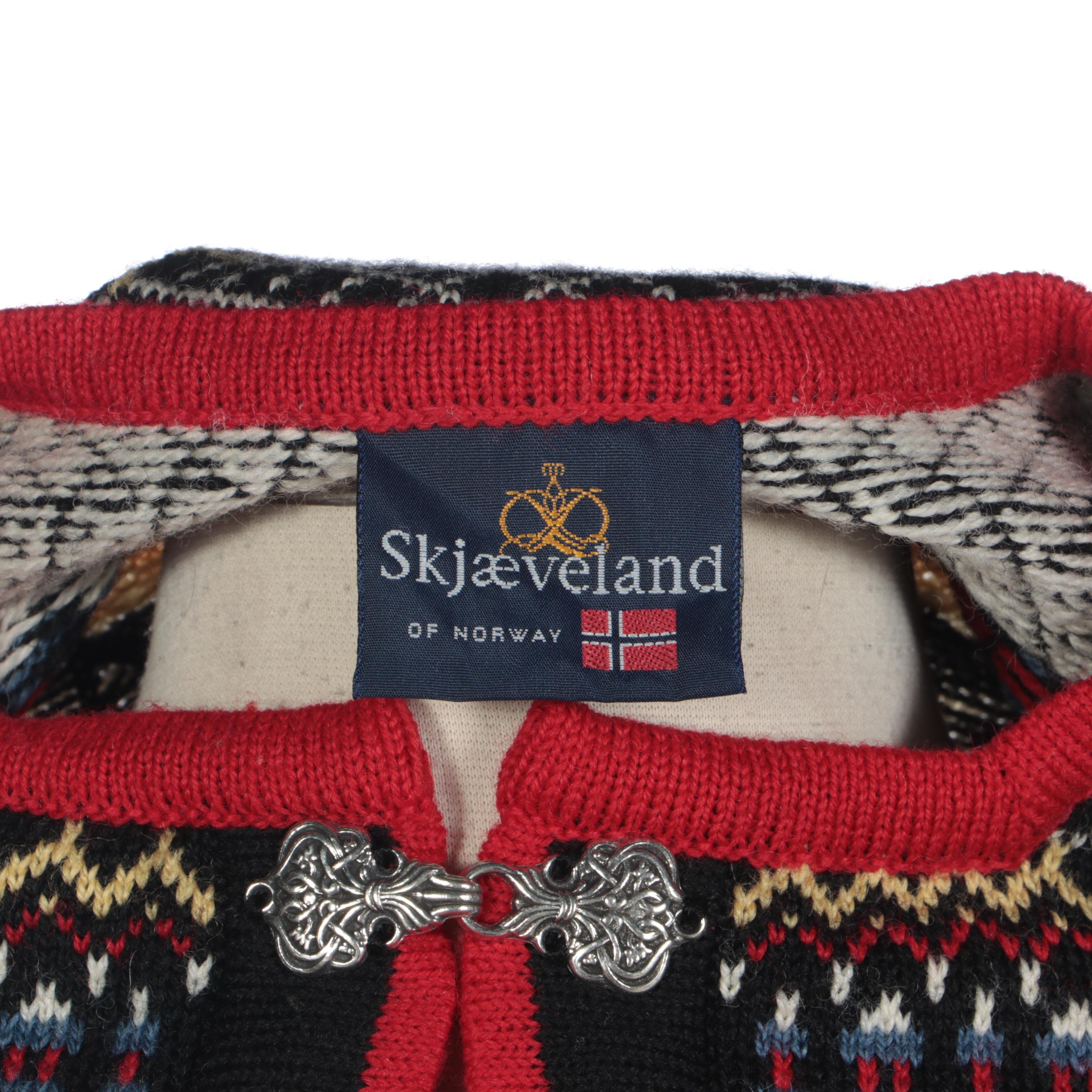 Skjæveland of Norway and Vrikke Wool Knit Cardigan Sweaters