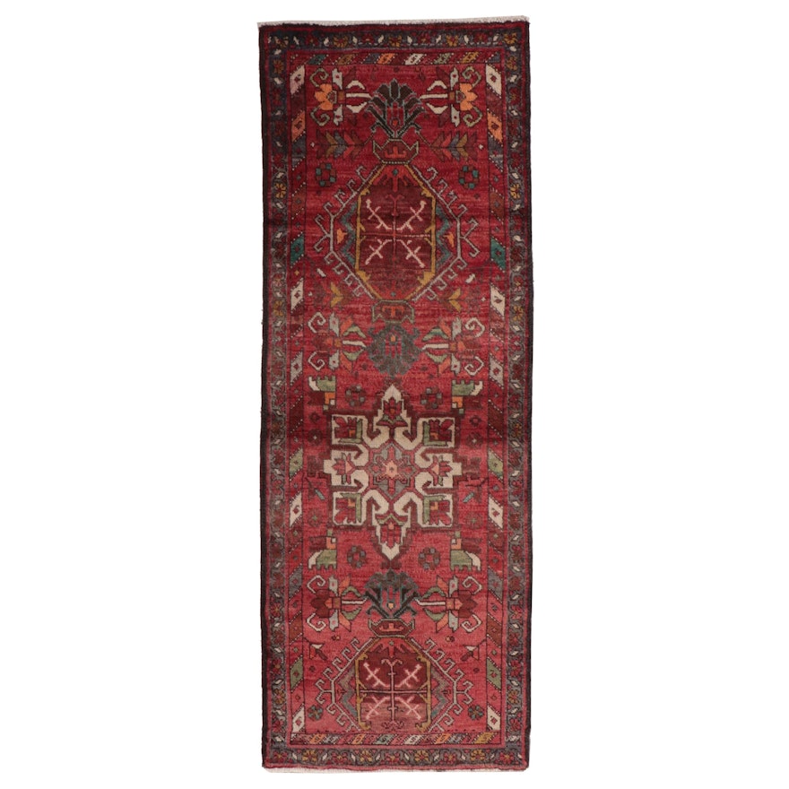 2'5 x 6'7 Hand-Knotted Persian Lamberan Carpet Runner