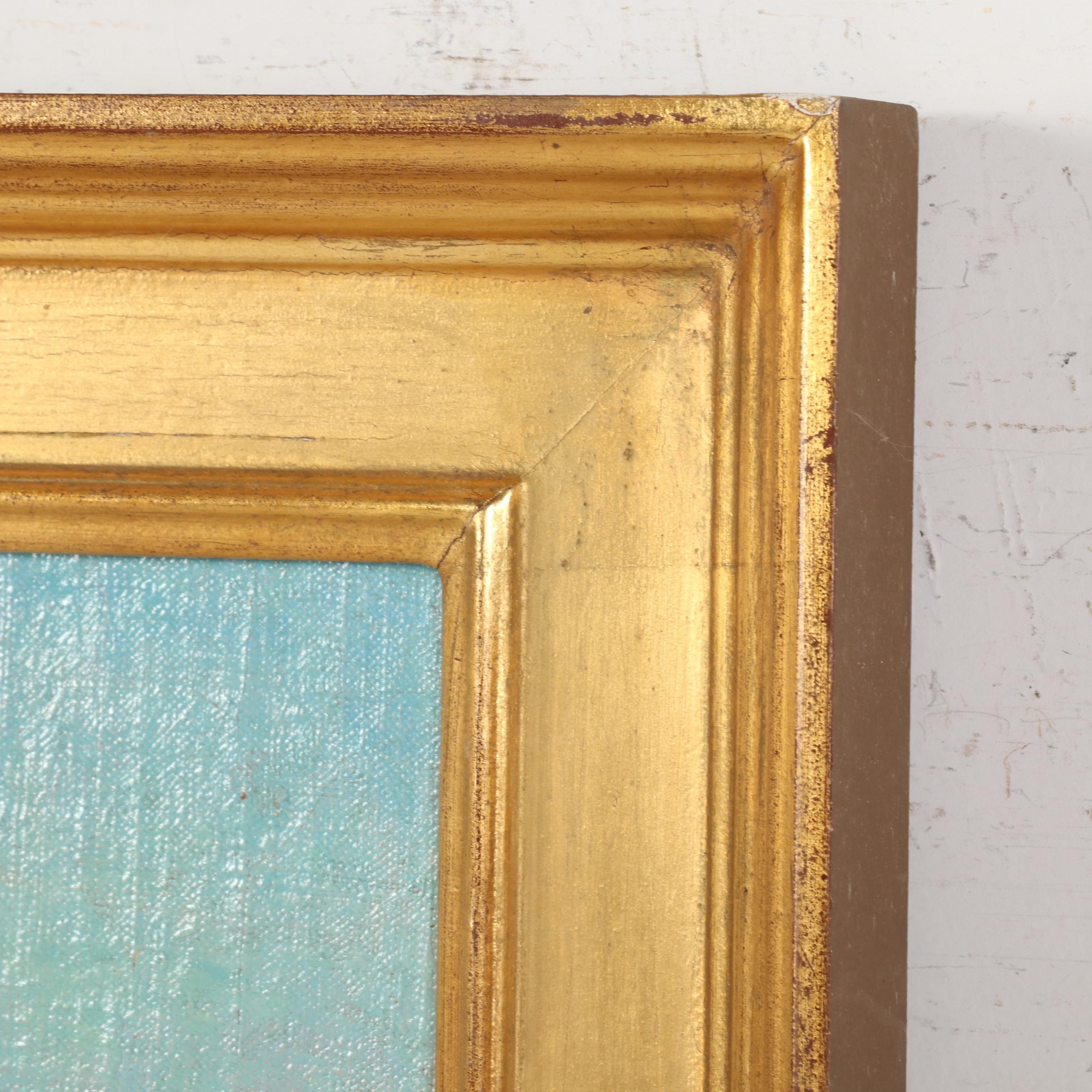 William Dalton Oil Painting "Winter View," Early-Mid 20th Century