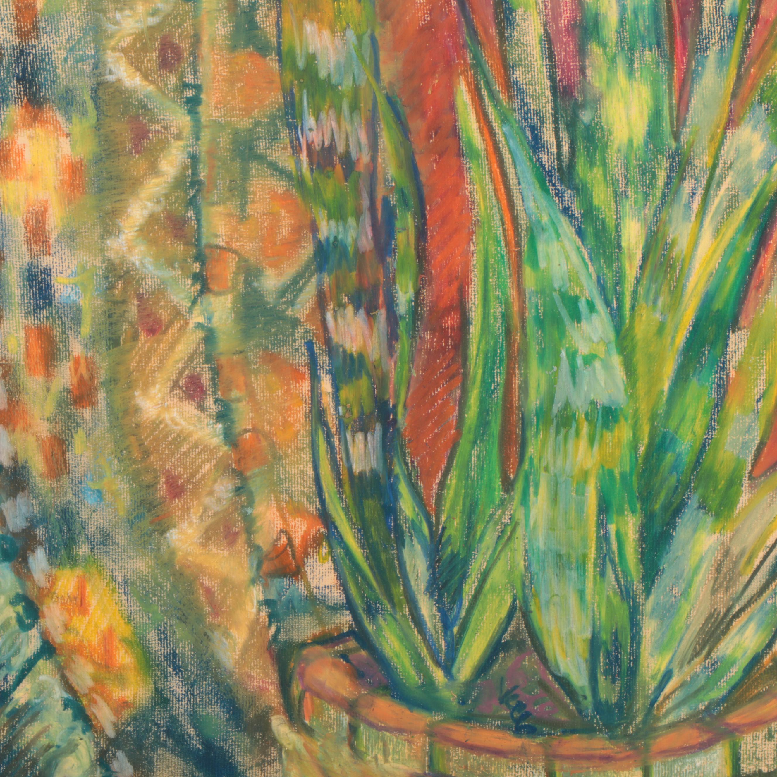 Sarah Roush Still Life Pastel Drawing