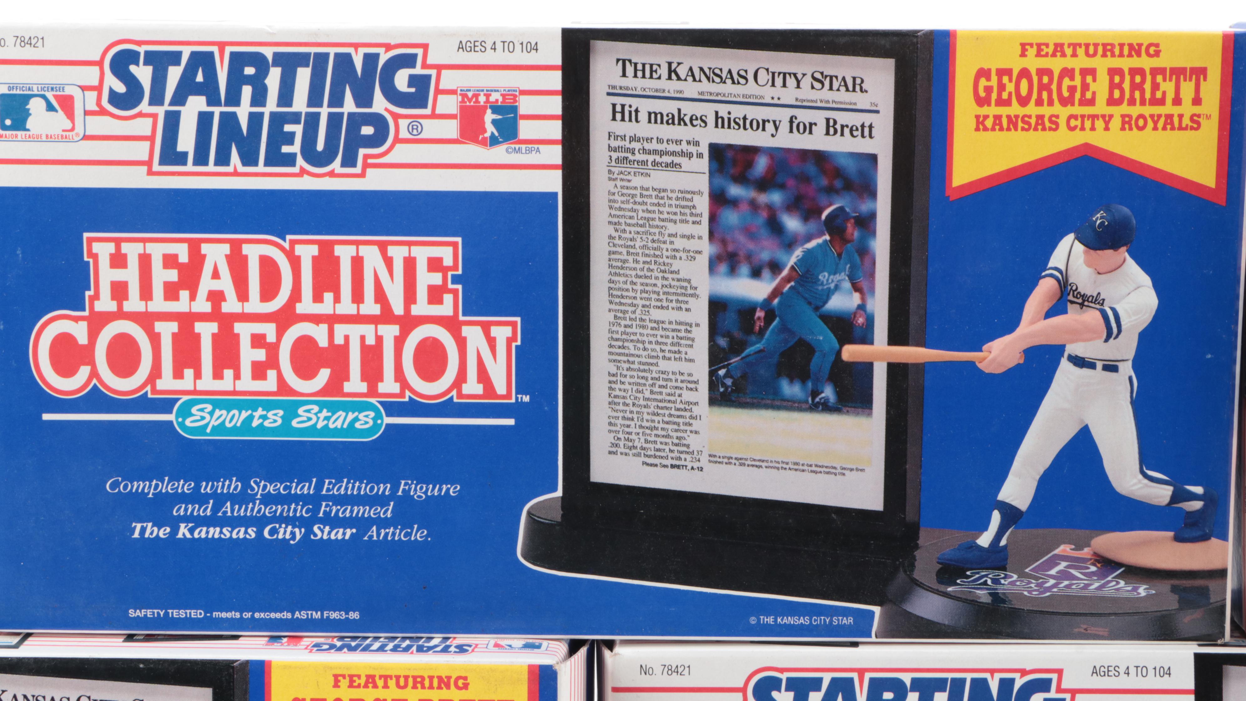 Kenner Starting Lineup Headline Collection Ken Griffey Jr. and More Figures