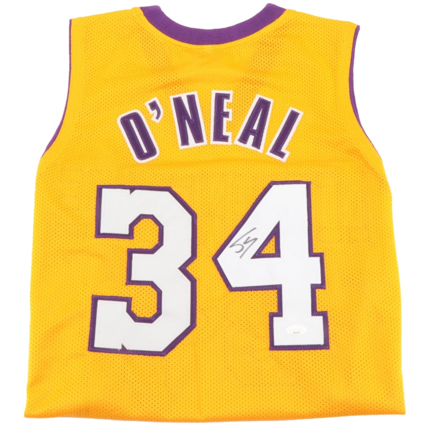 Shaquille O'Neal Los Angeles Lakers Signed Basketball Jersey
