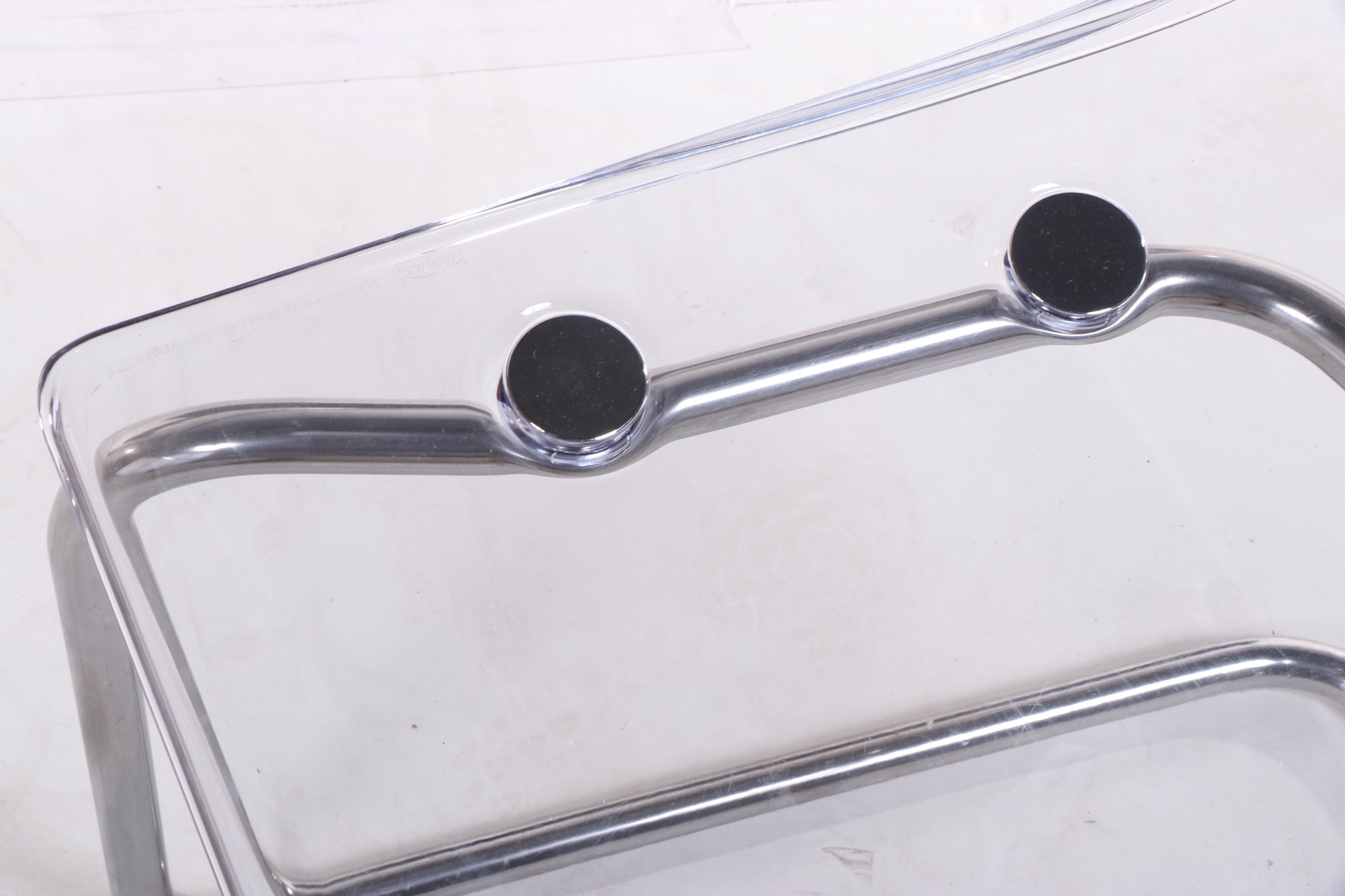 Four Carl Öjerstam for IKEA "Tobias" Steel and Molded Plastic Side Chairs