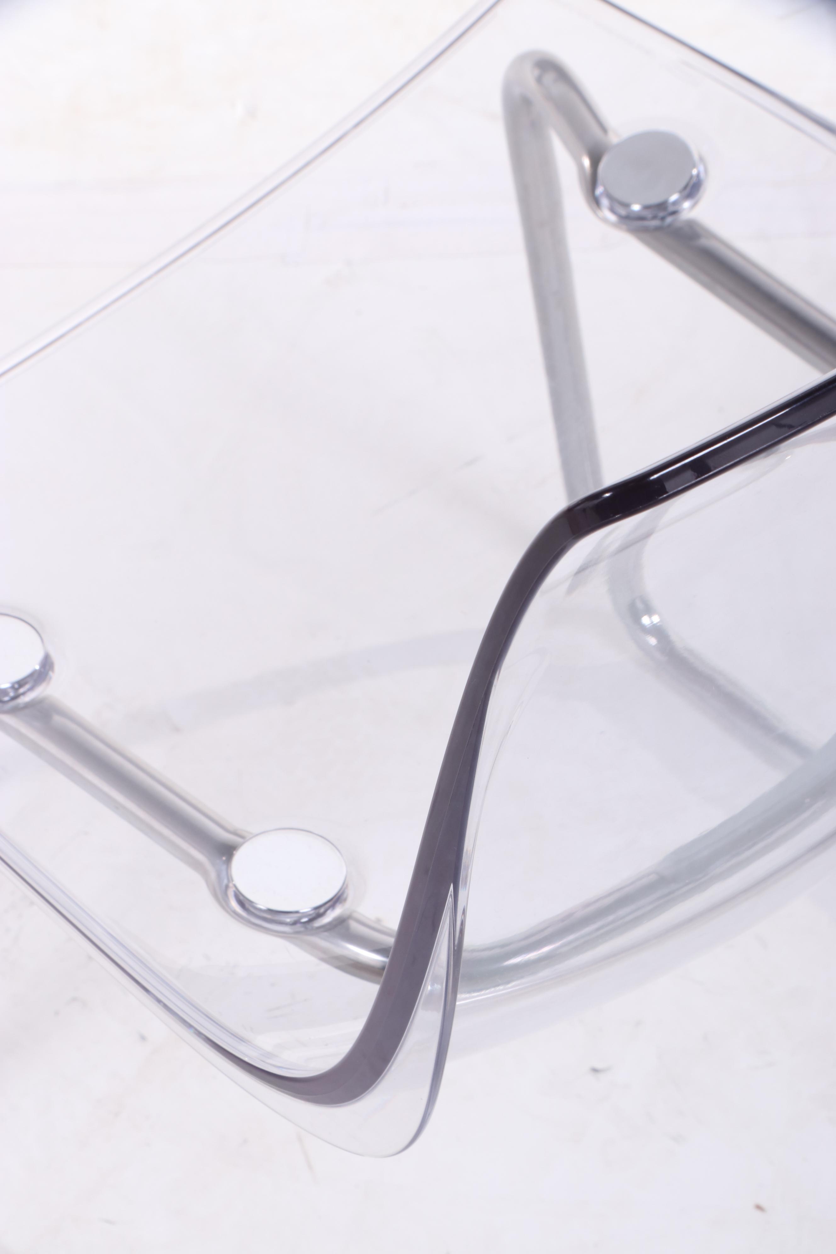 Four Carl Öjerstam for IKEA "Tobias" Steel and Molded Plastic Side Chairs