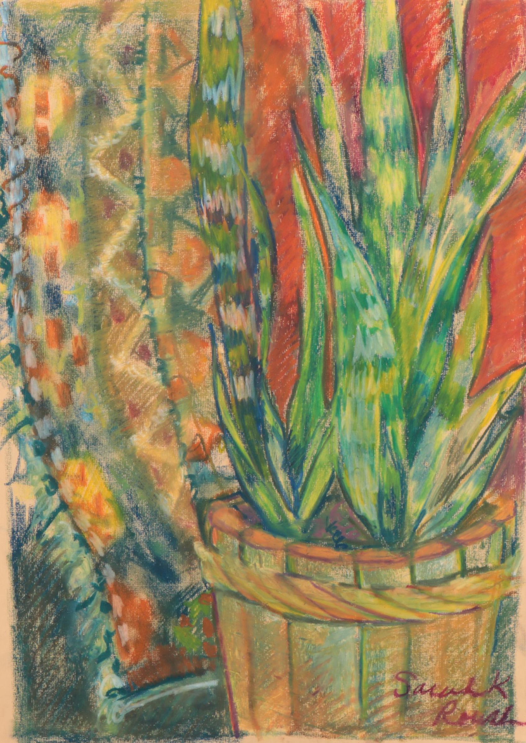 Sarah Roush Still Life Pastel Drawing