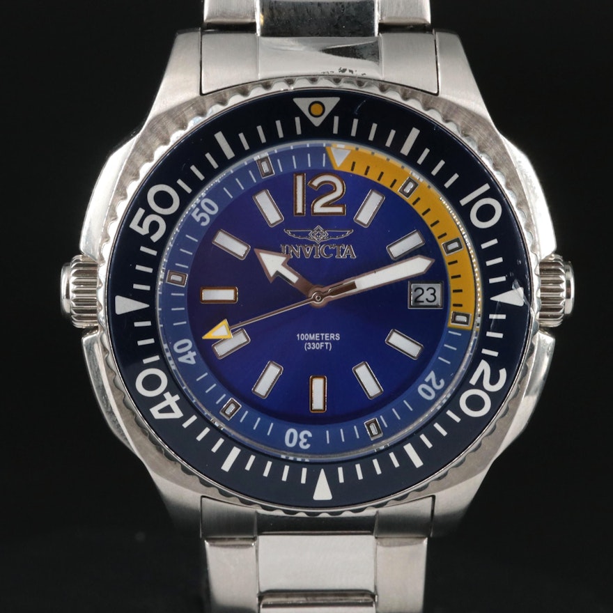 Invicta Specialty Stainless Steel Wristwatch