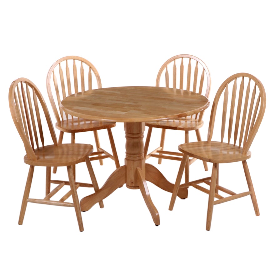 World Imports American Primitive Style Five-Piece Dining Set