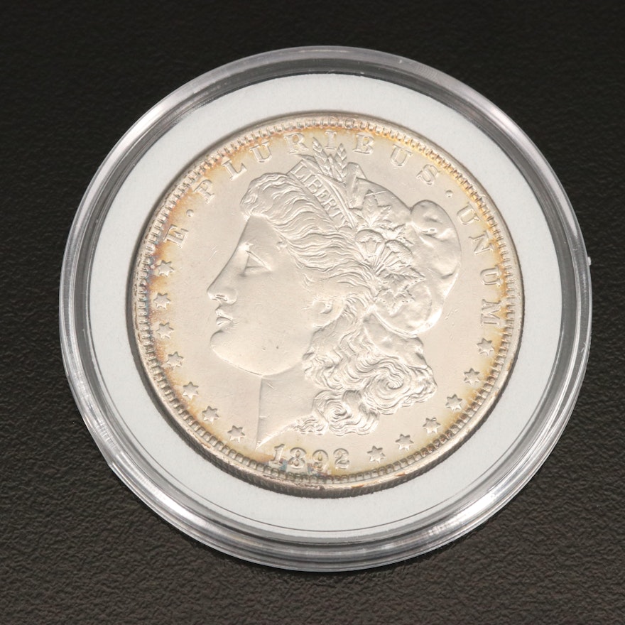 1892-O Morgan Silver Dollar