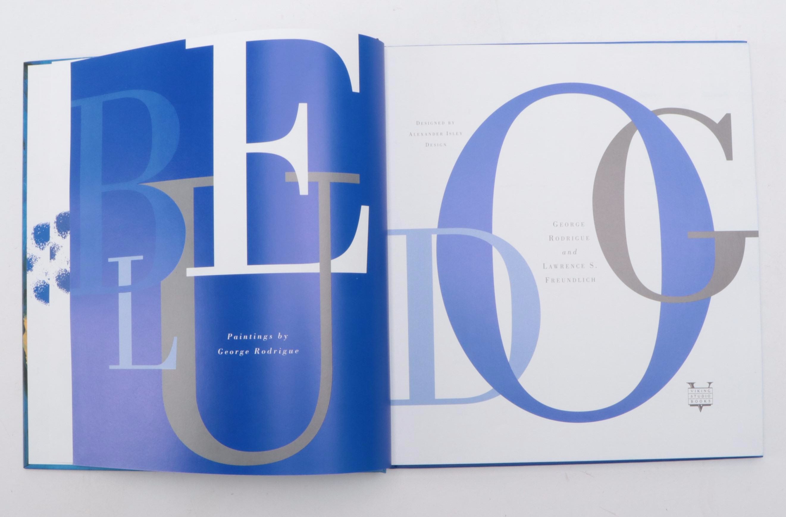 First Edition "Blue Dog" by George Rodrigue and Lawrence S. Freundlich, 1994