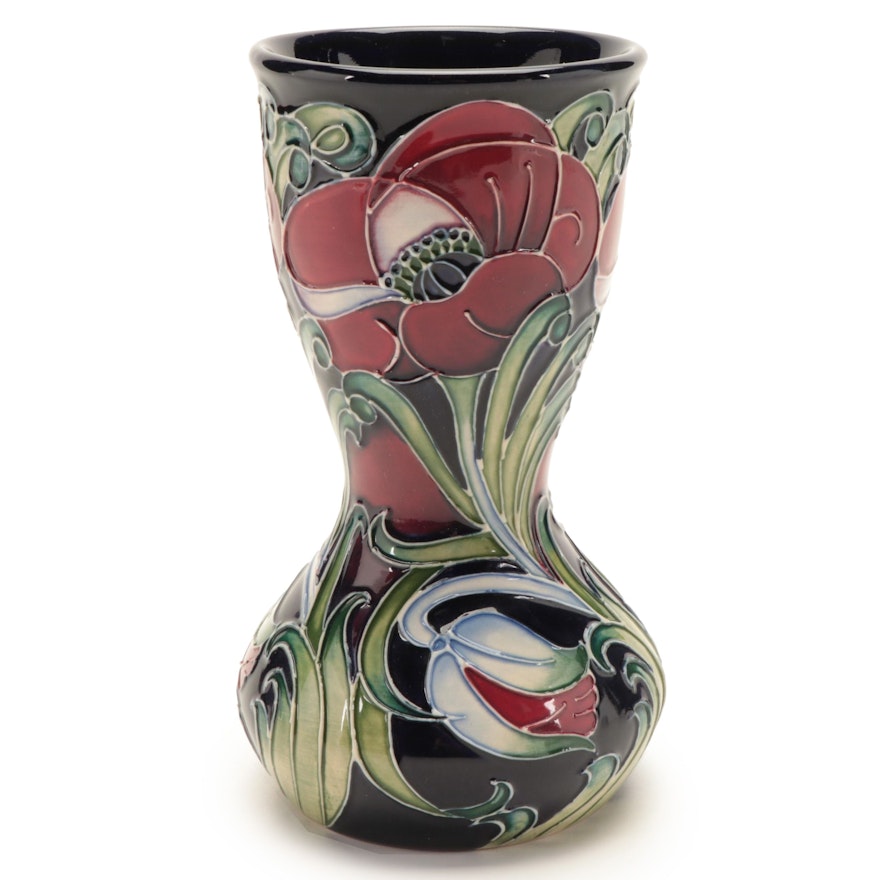 Rachael Bishop for Moorcroft Pottery Helen Vase, 2006