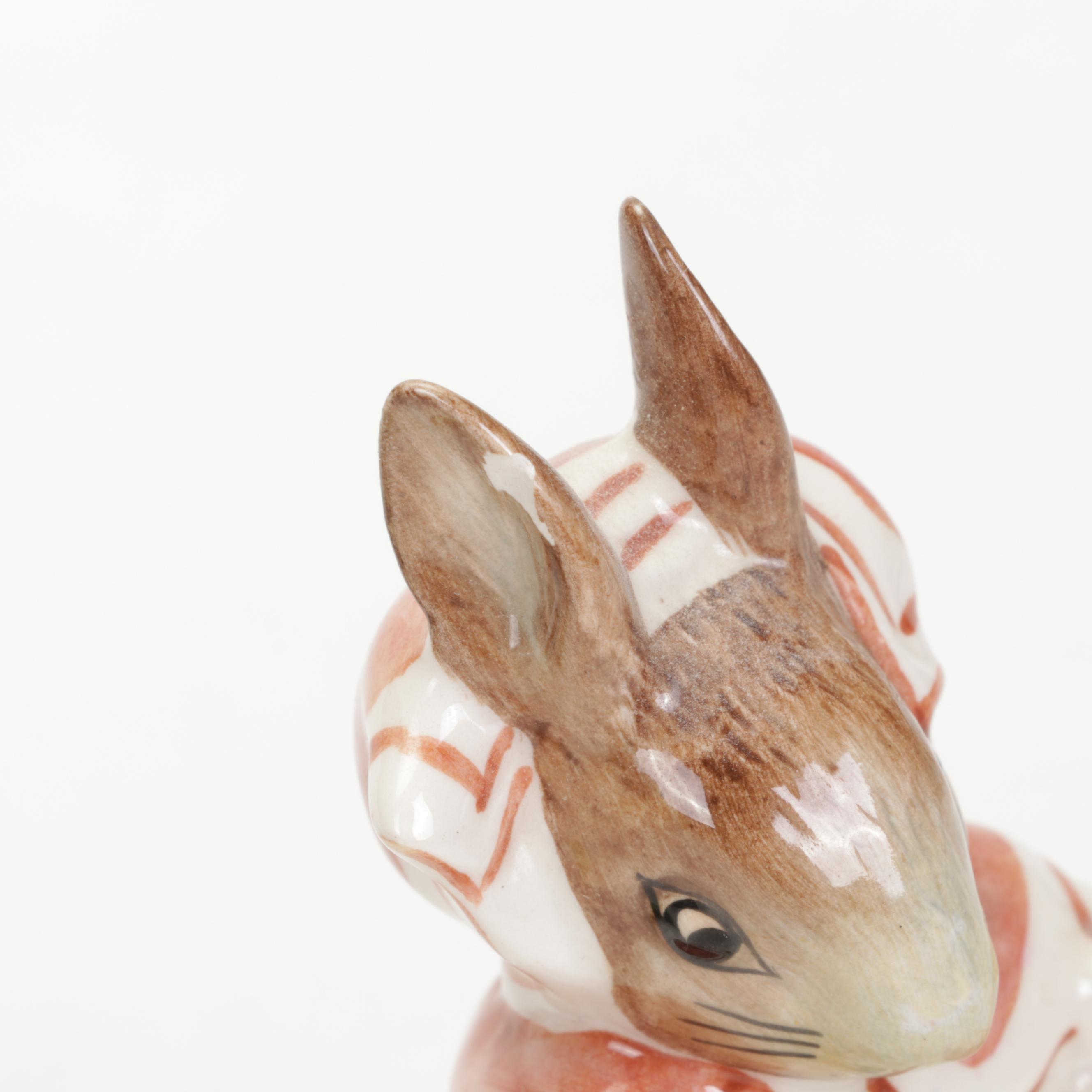 Beswick England and Royal Doulton Porcelain Beatrix Potter Character Figurines