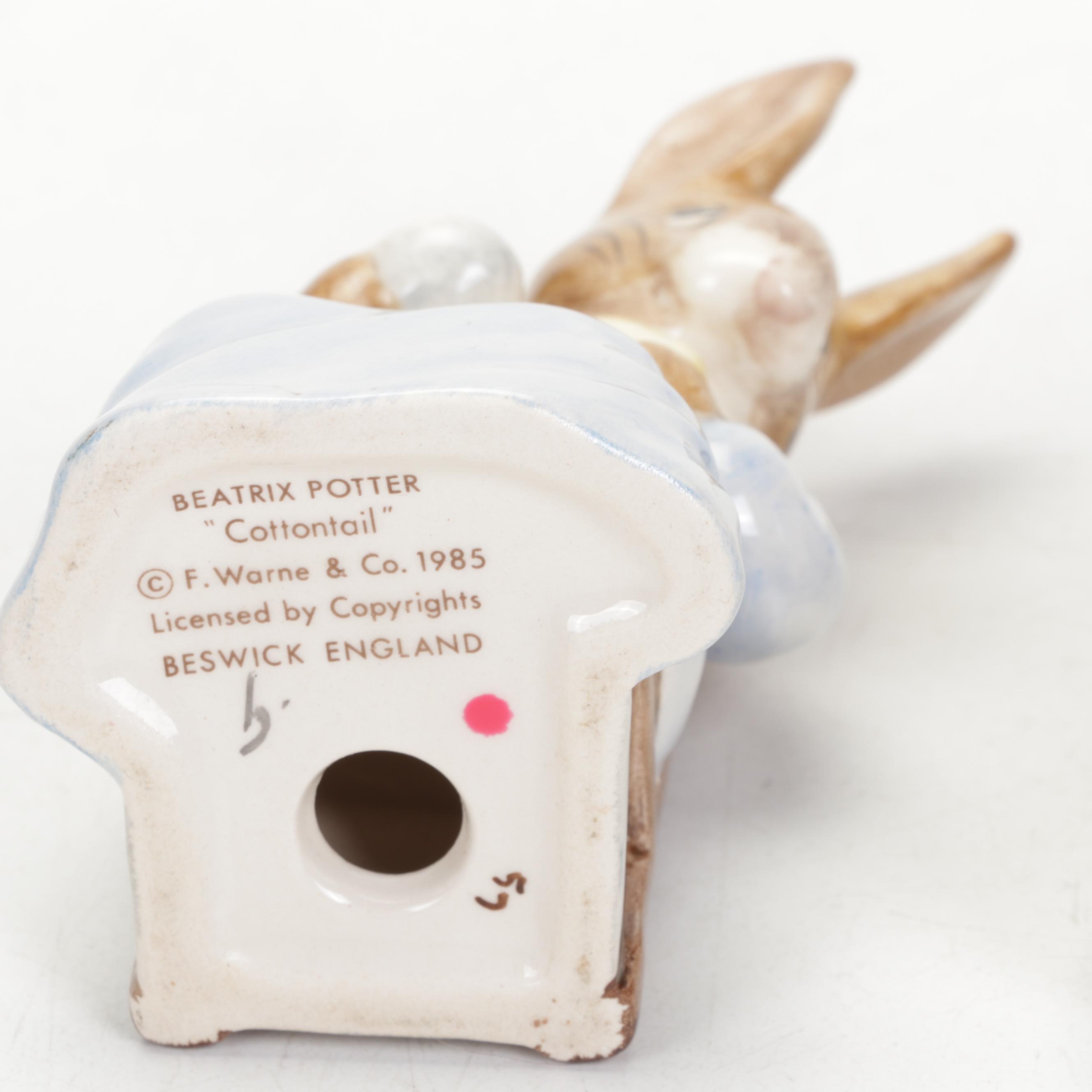 Beswick England and Royal Doulton Porcelain Beatrix Potter Character Figurines