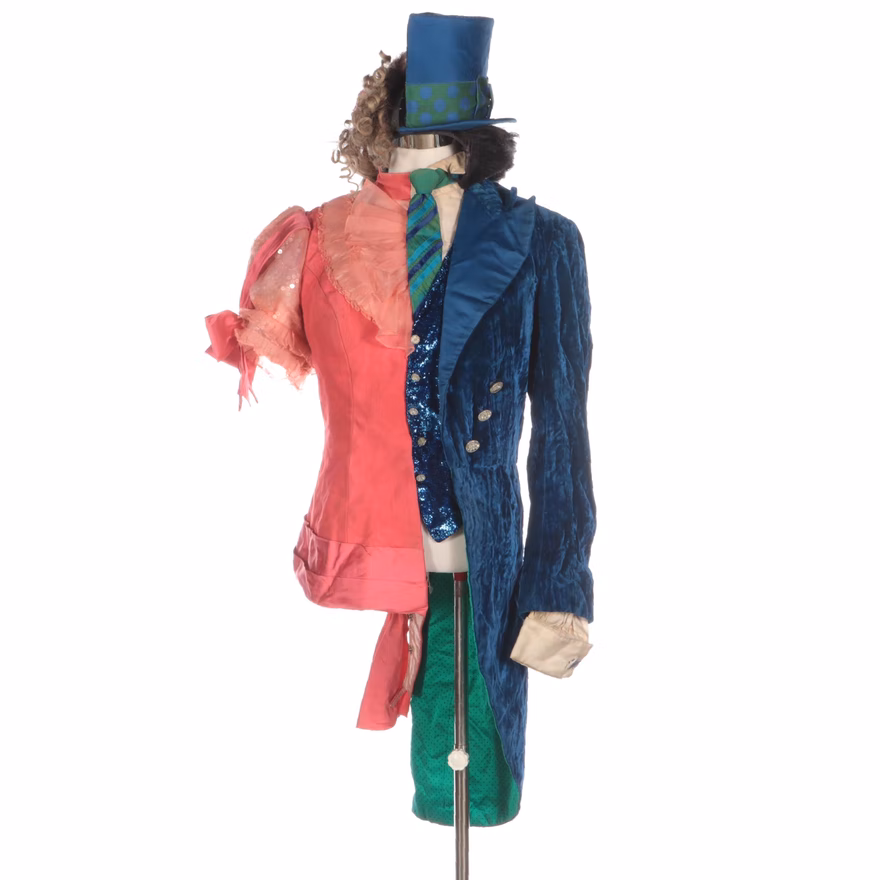 Half Man Half Woman Theatre Costume with Hat from Grace Costumes