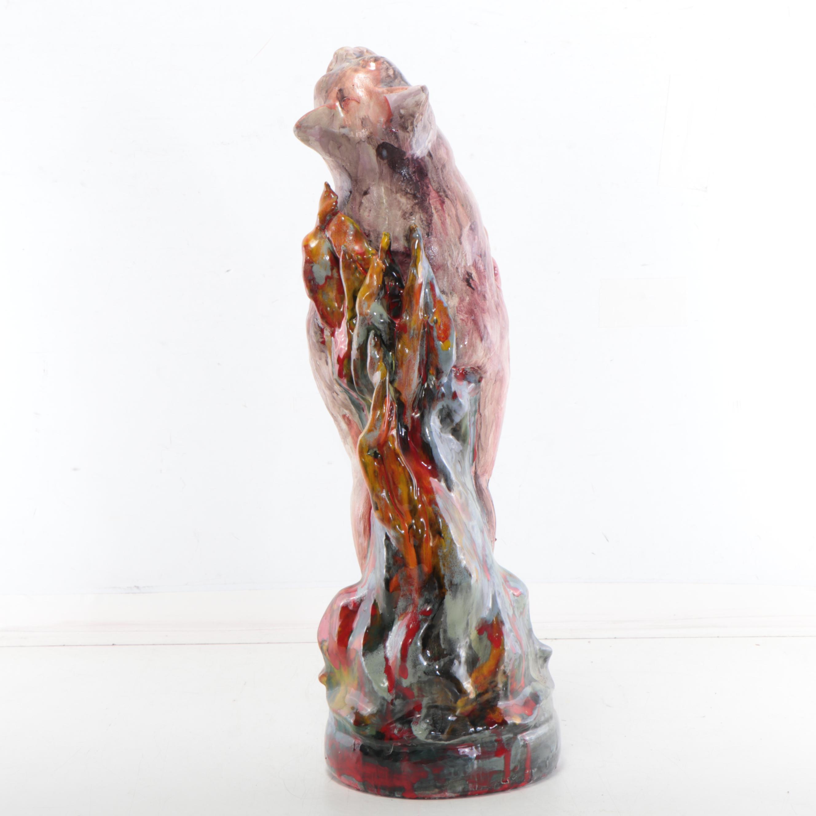 Sarah Roush Surreal Ceramic Sculpture