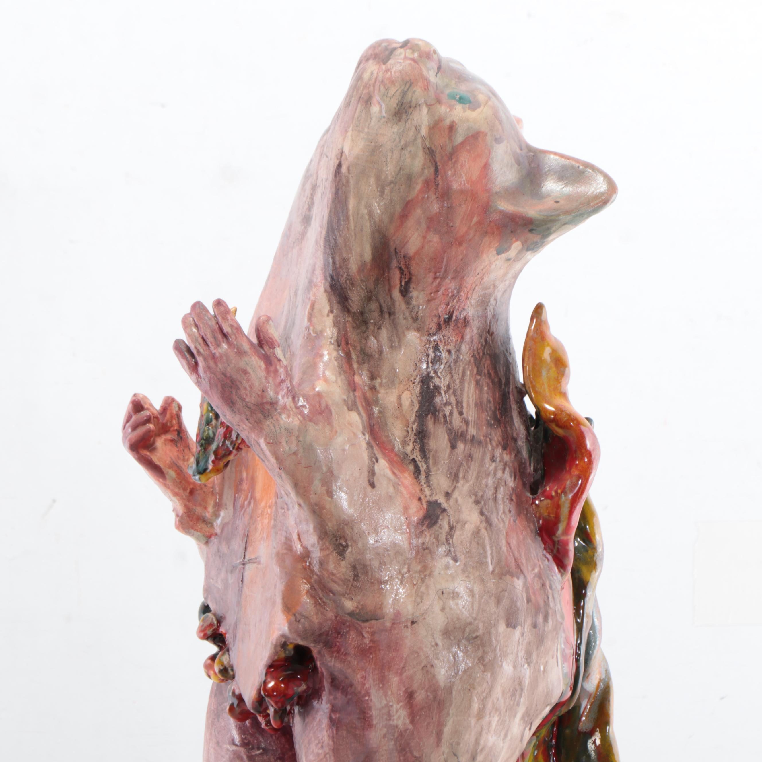 Sarah Roush Surreal Ceramic Sculpture