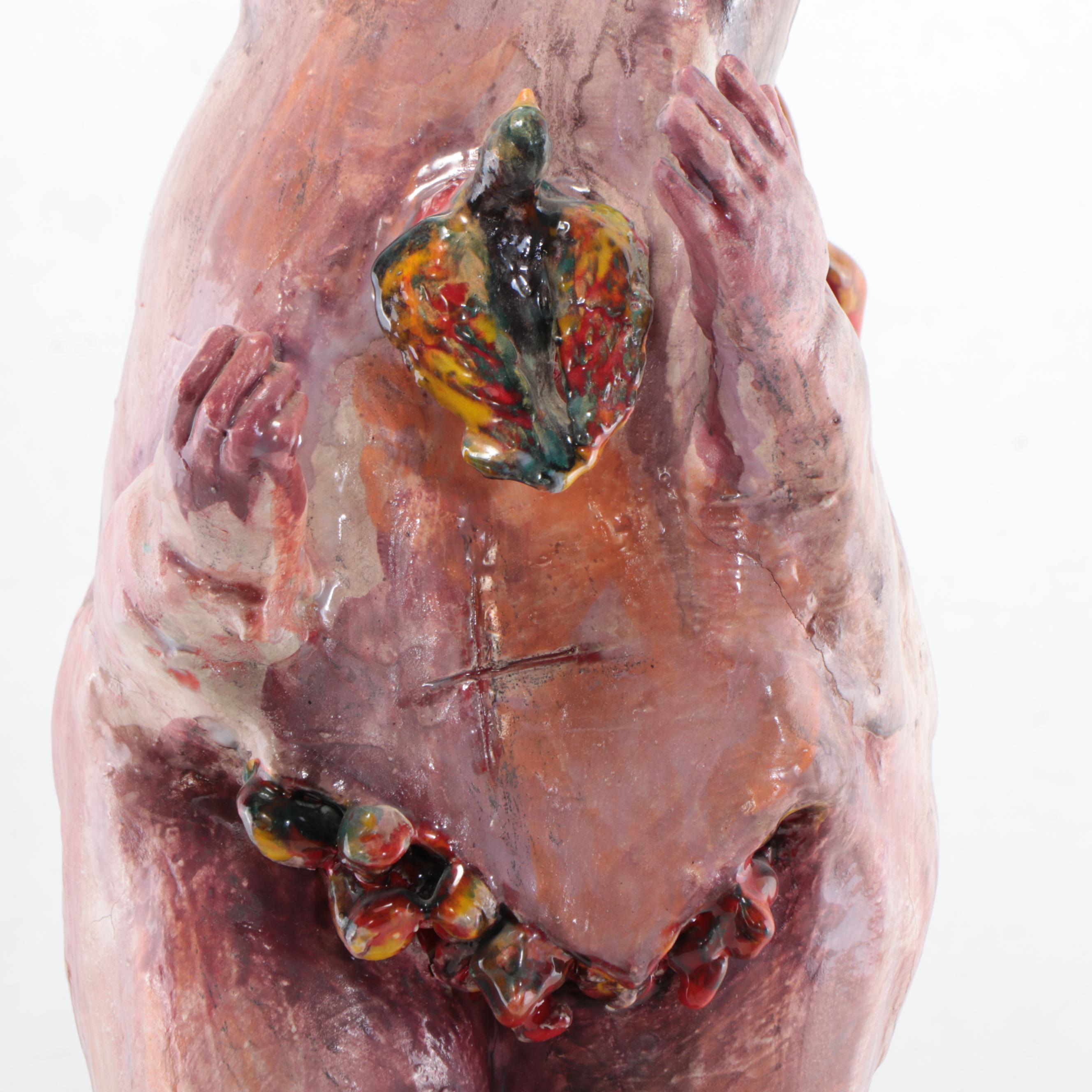 Sarah Roush Surreal Ceramic Sculpture